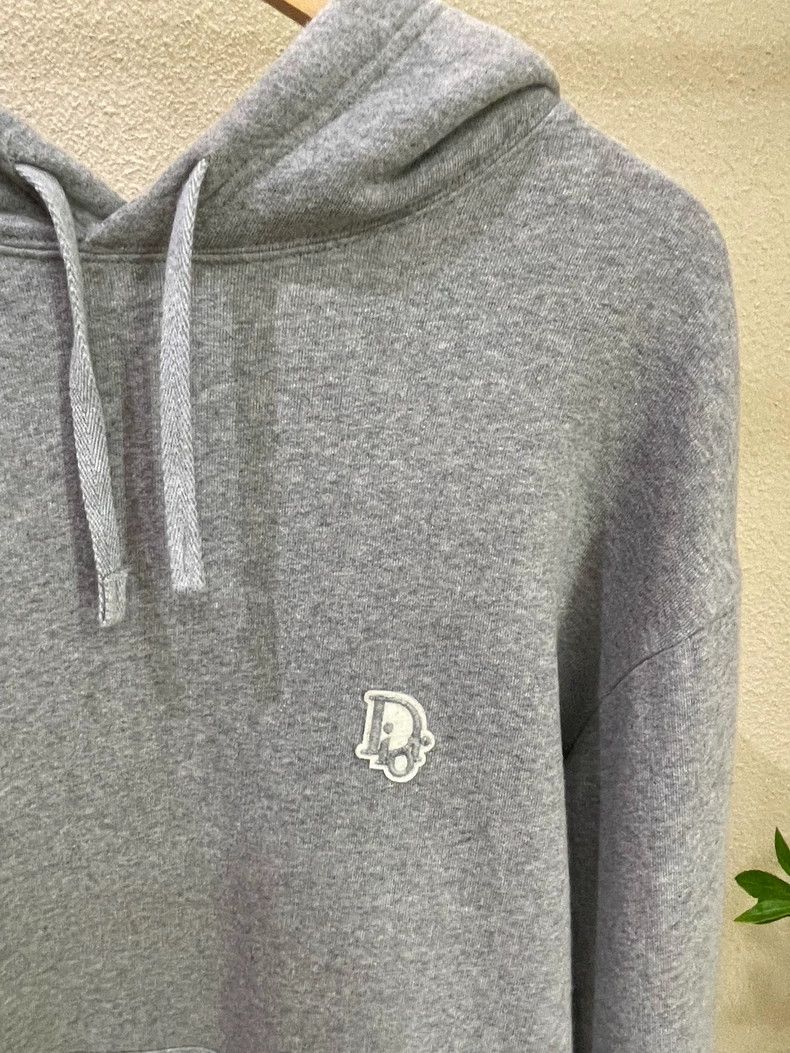 Dior Dior Classic Logo Embroidered Gray Hoodie L Size US L / EU 52-54 / 3 - 4 Thumbnail