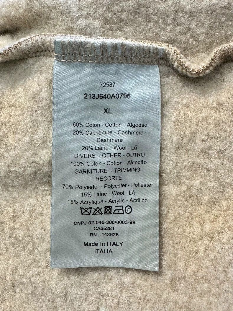 Dior Dior Classic Logo Embroidered Hoodie XL Size US XL / EU 56 / 4 - 5 Thumbnail