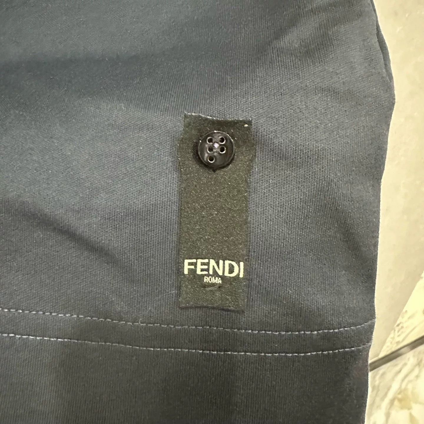 Fendi Fendi Pocket Short Sleeve T-shirt XXL Size US XXL / EU 58 / 5 - 5 Thumbnail
