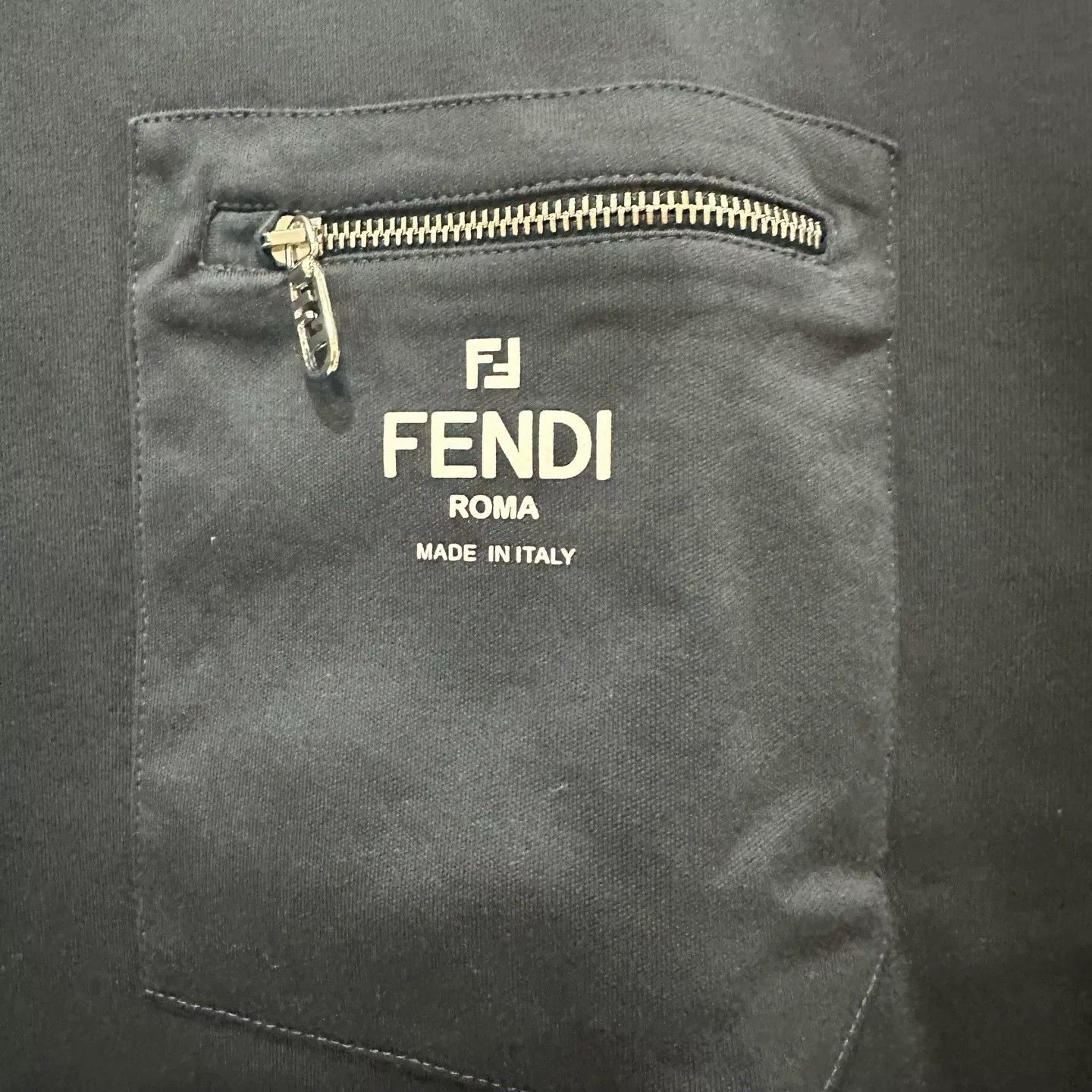 Fendi Fendi Pocket Short Sleeve T-shirt XXL Size US XXL / EU 58 / 5 - 4 Thumbnail