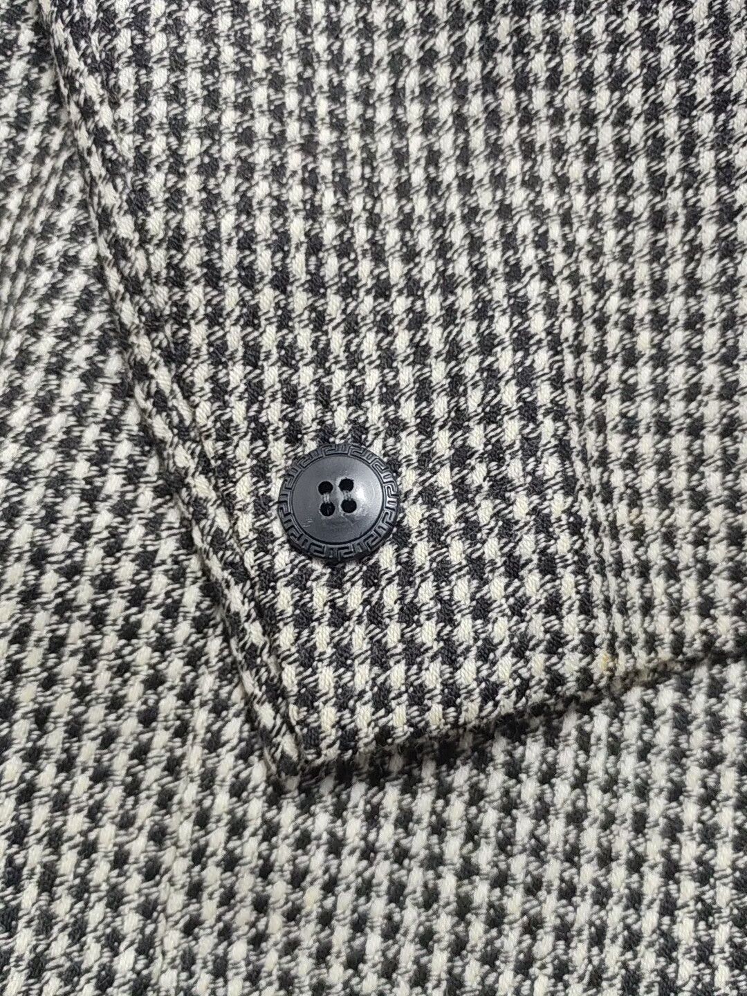 Versace versace classic v2 houndstooth blazer Size US M / EU 48-50 / 2 - 9 Thumbnail