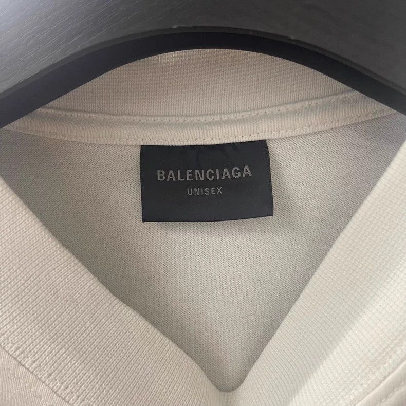 Balenciaga Balenciaga Crystal Logo Short Sleeve Tee Size US XS / EU 42 / 0 - 6 Thumbnail