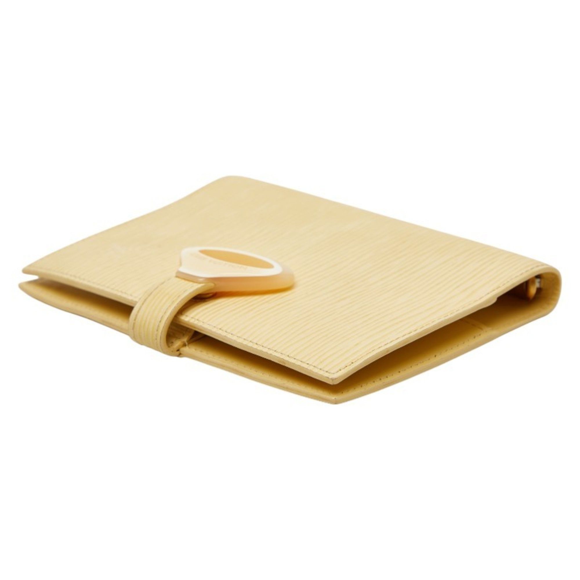 Louis Vuitton Louis Vuitton Epi Agenda PM Notebook Cover R2009A Vanille Yellow Leather Women's LOUIS VUITTON Size ONE SIZE - 5 Thumbnail