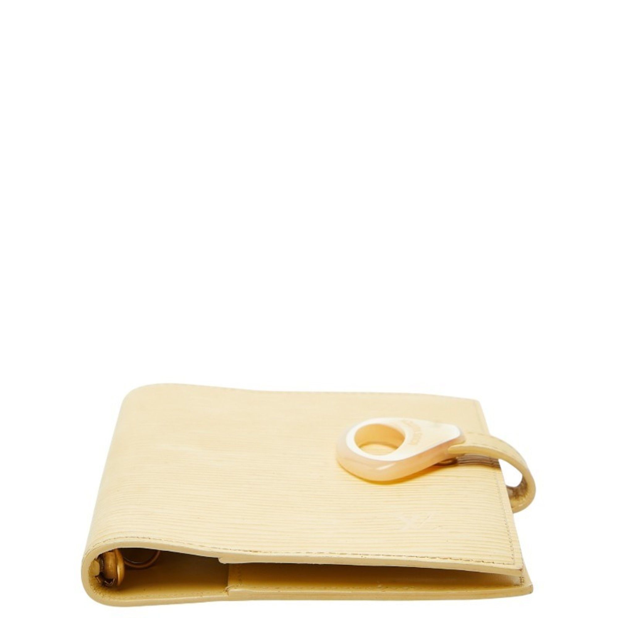 Louis Vuitton Louis Vuitton Epi Agenda PM Notebook Cover R2009A Vanille Yellow Leather Women's LOUIS VUITTON Size ONE SIZE - 3 Thumbnail
