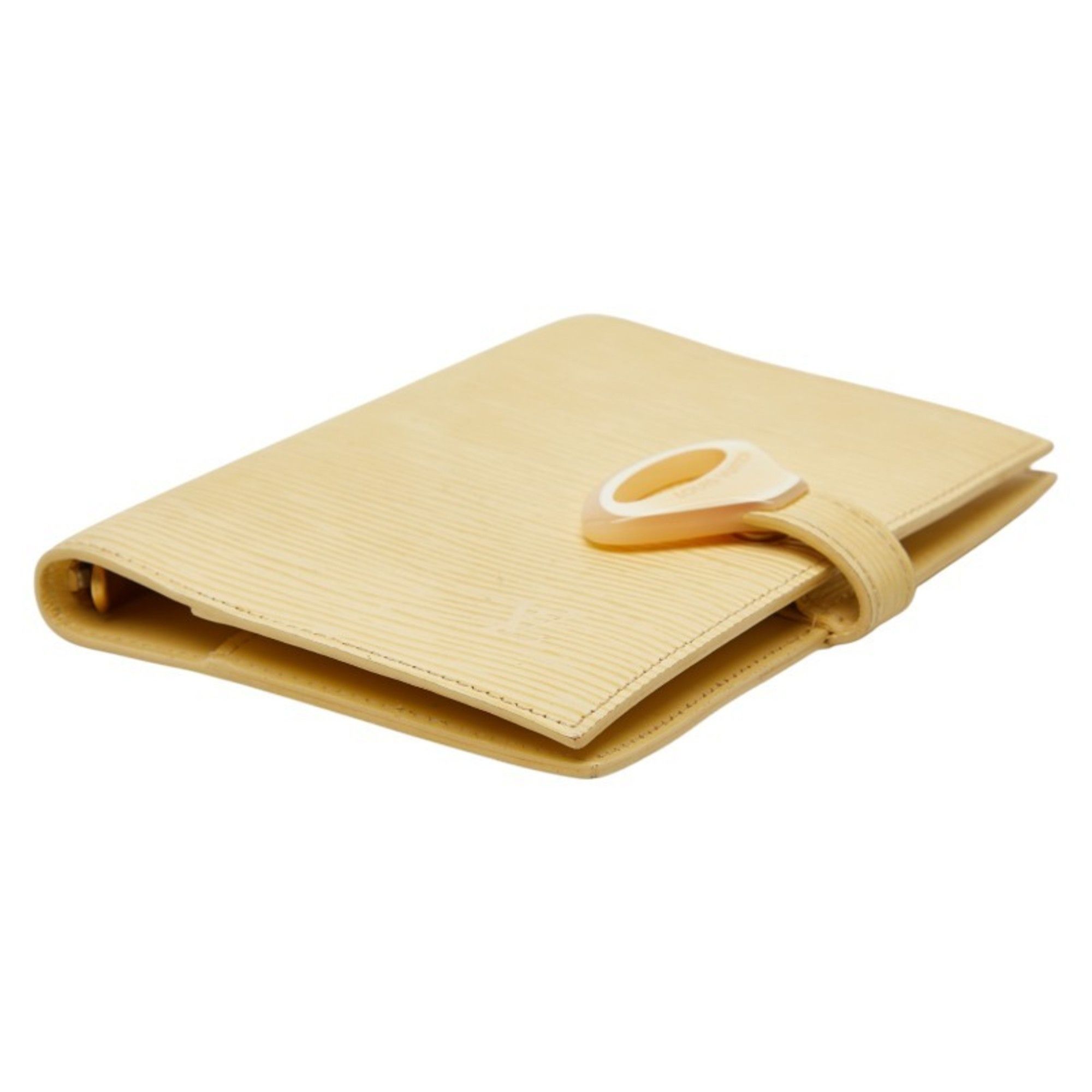 Louis Vuitton Louis Vuitton Epi Agenda PM Notebook Cover R2009A Vanille Yellow Leather Women's LOUIS VUITTON Size ONE SIZE - 4 Thumbnail