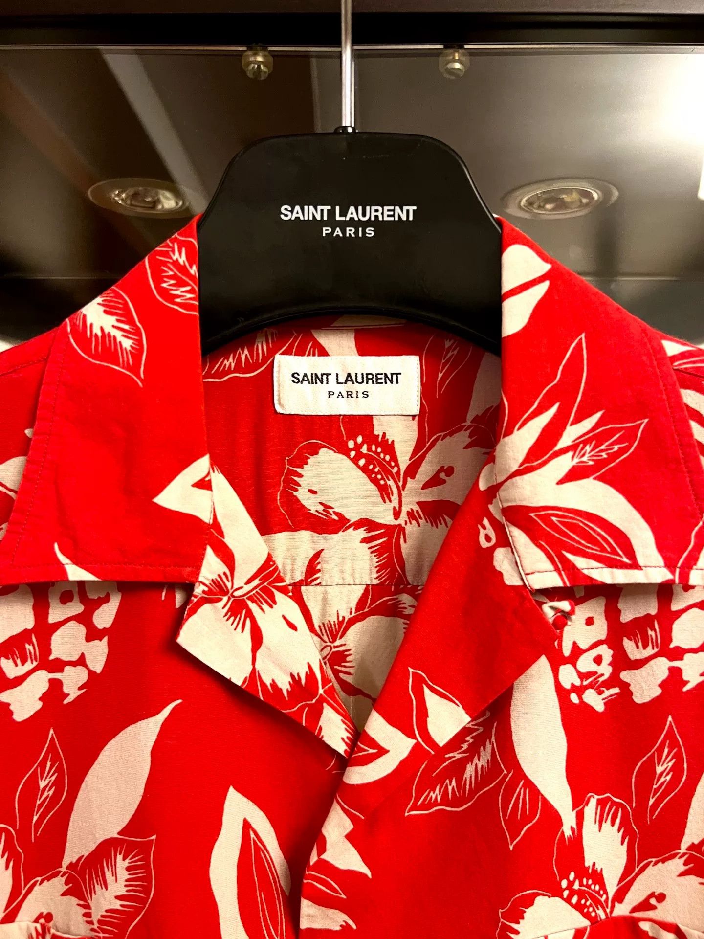 Saint Laurent Paris saint laurent vintage pineapple print shirt Size US S / EU 44-46 / 1 - 3 Thumbnail