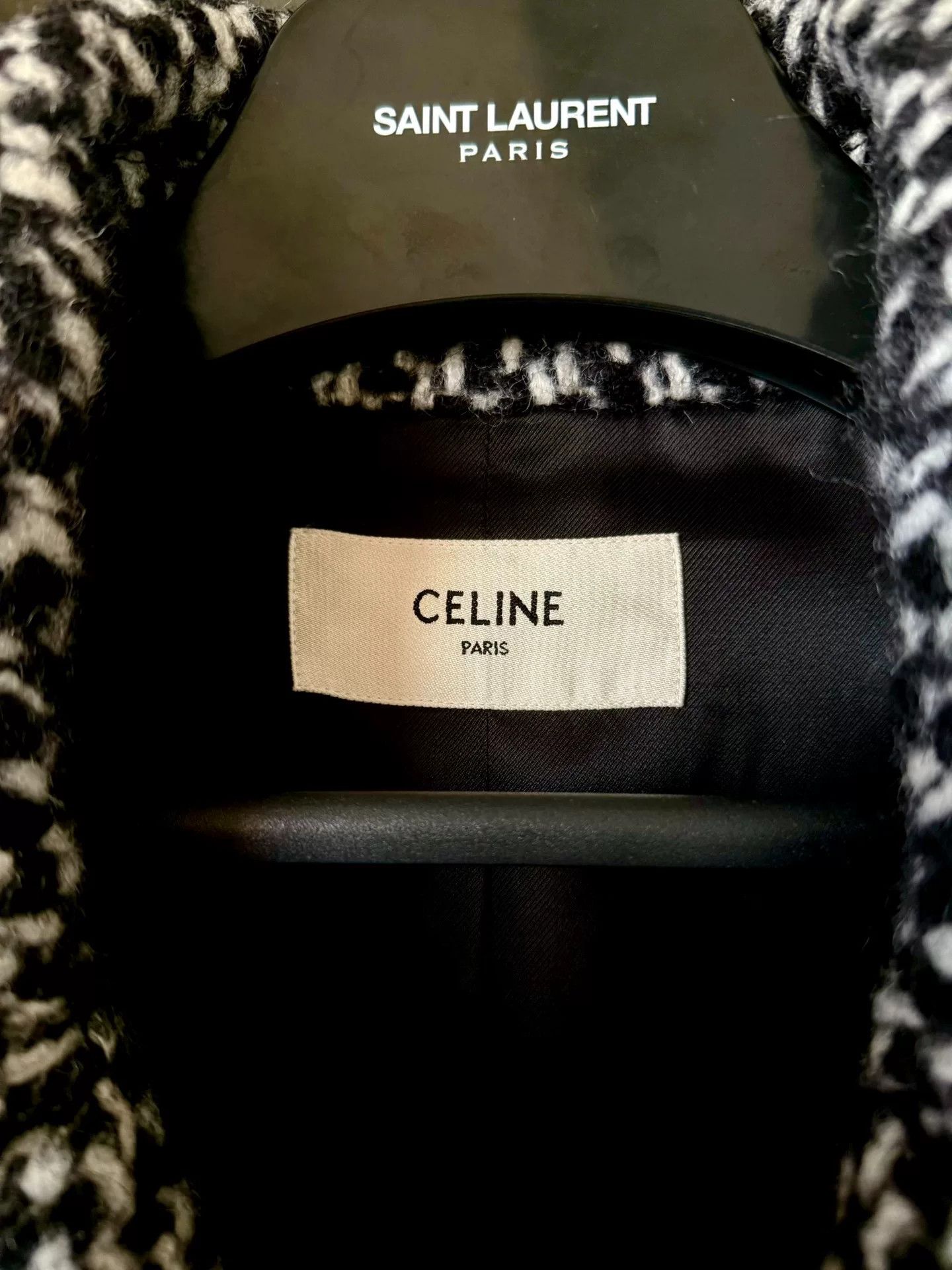 Celine celine snowflake collar coat 19fw Size L / US 10 / IT 46 - 3 Thumbnail