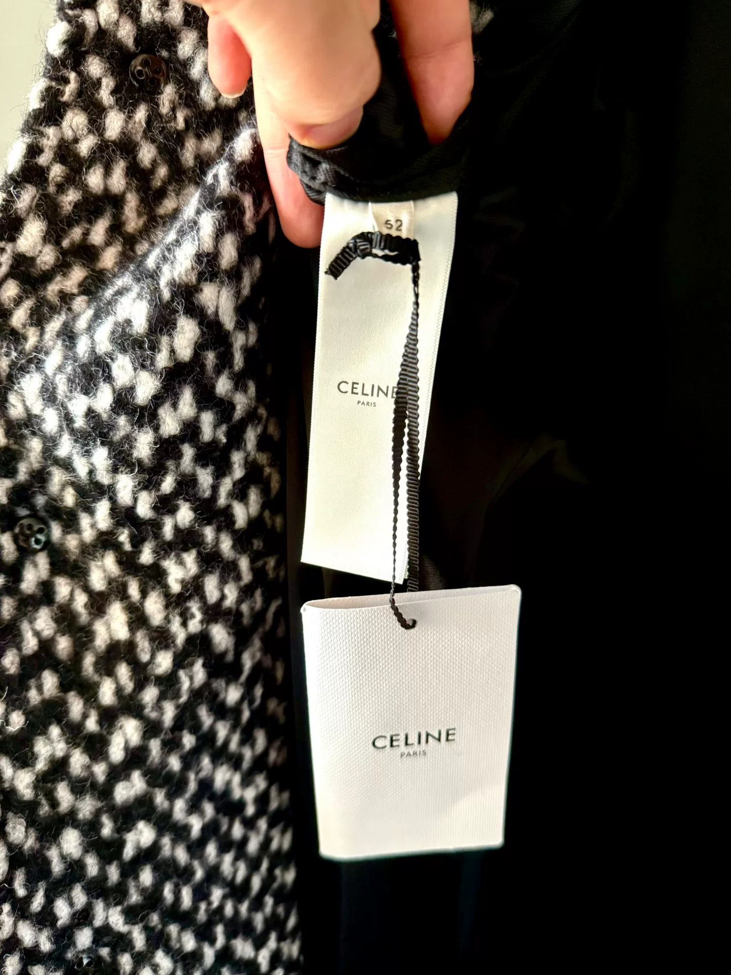 Celine celine snowflake collar coat 19fw Size L / US 10 / IT 46 - 5 Thumbnail