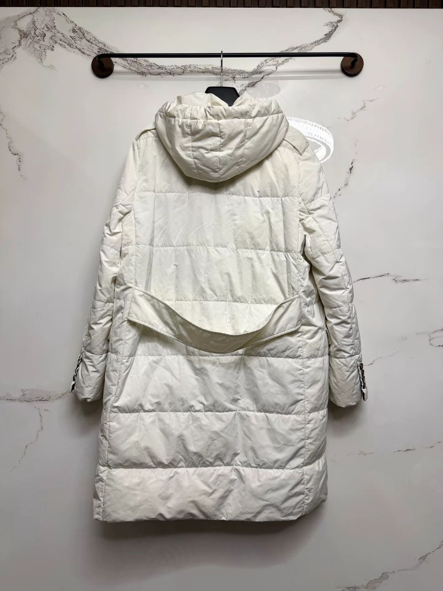 Brunello Cucinelli Brunello Cucinelli Hooded Down Jacket Size M / US 6-8 / IT 42-44 - 3 Thumbnail