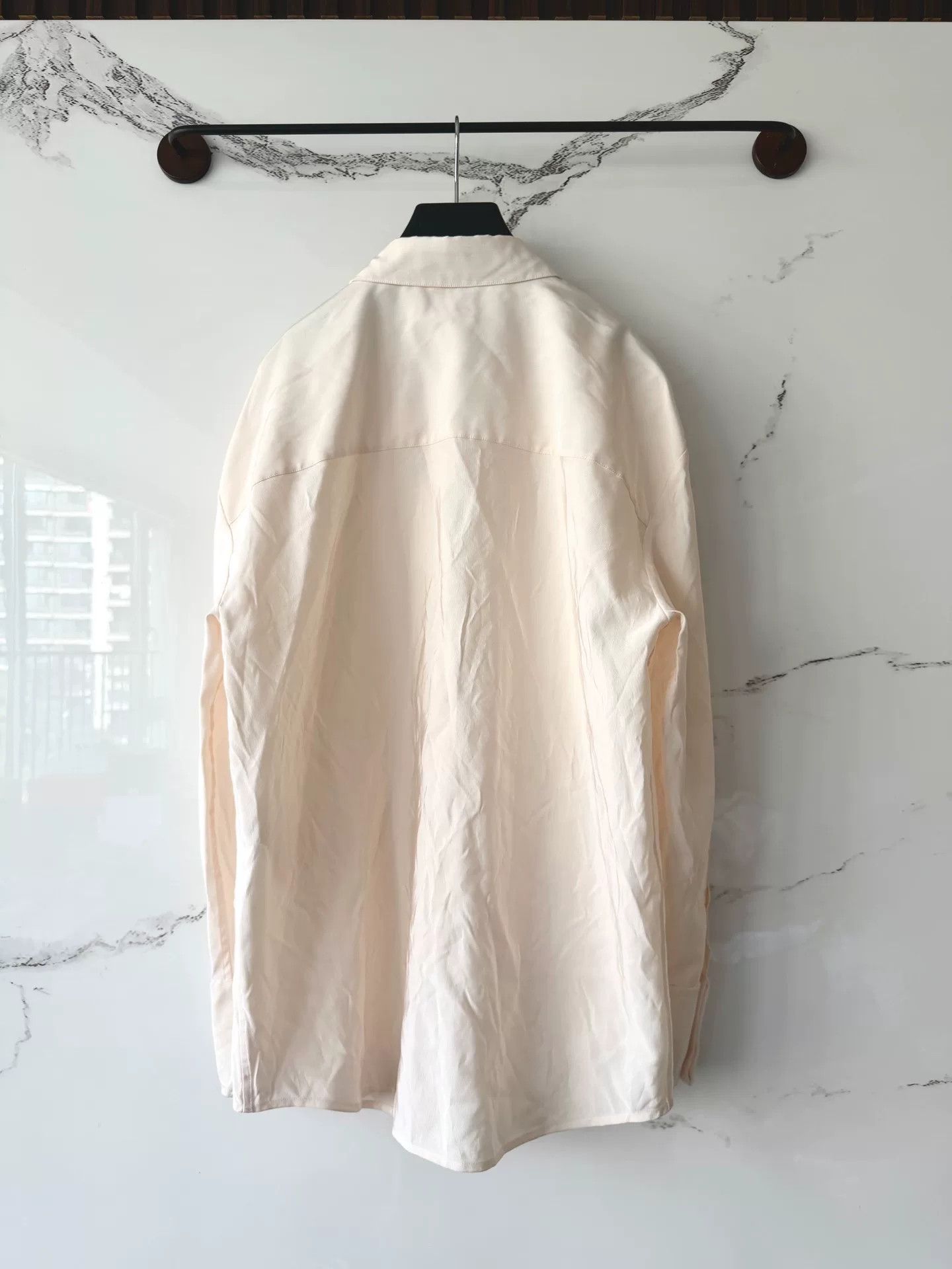 Saint Laurent Paris saint laurent oversized wool silk shirt Size ONE SIZE - 4 Thumbnail