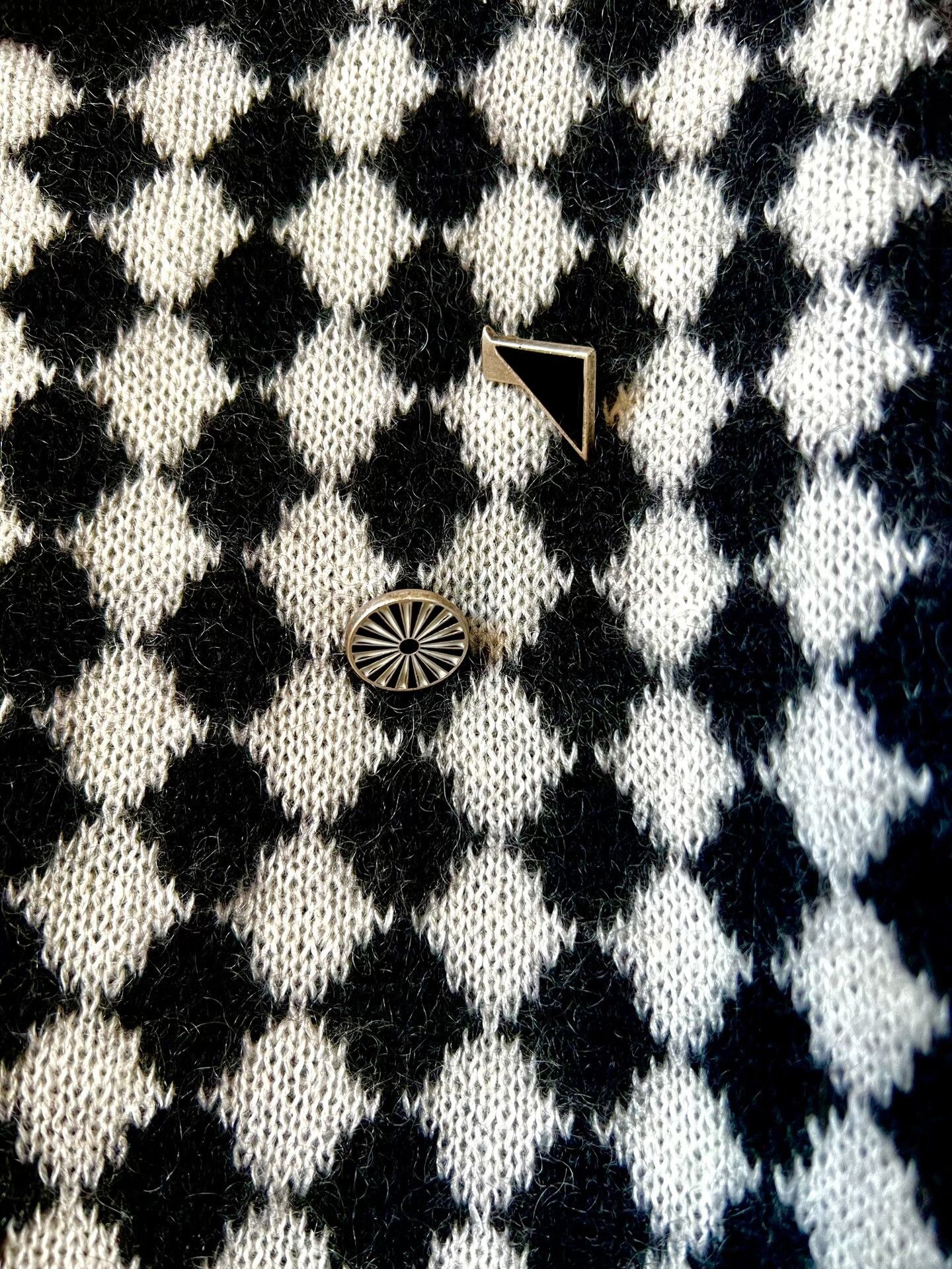 Saint Laurent Paris saint laurent black and white check turtleneck Size US XL / EU 56 / 4 - 5 Thumbnail