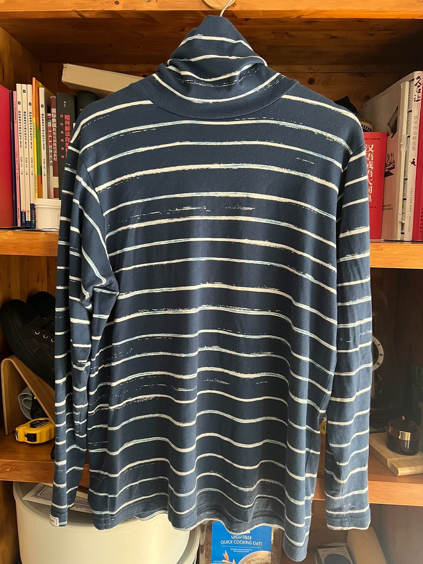 Porter Classic porter classic artist border turtleneck shirt Size US S / EU 44-46 / 1 - 6 Thumbnail
