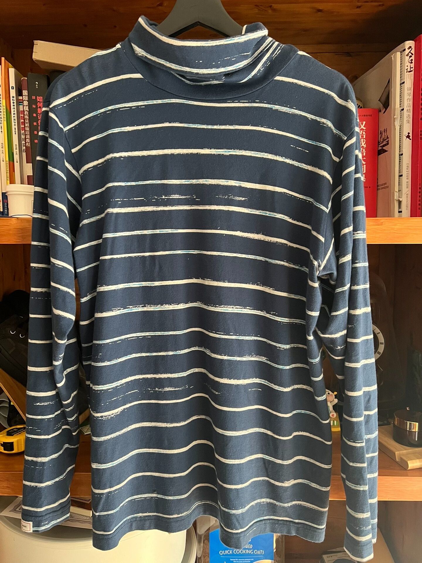 Porter Classic porter classic artist border turtleneck shirt Size US S / EU 44-46 / 1 - 9 Thumbnail