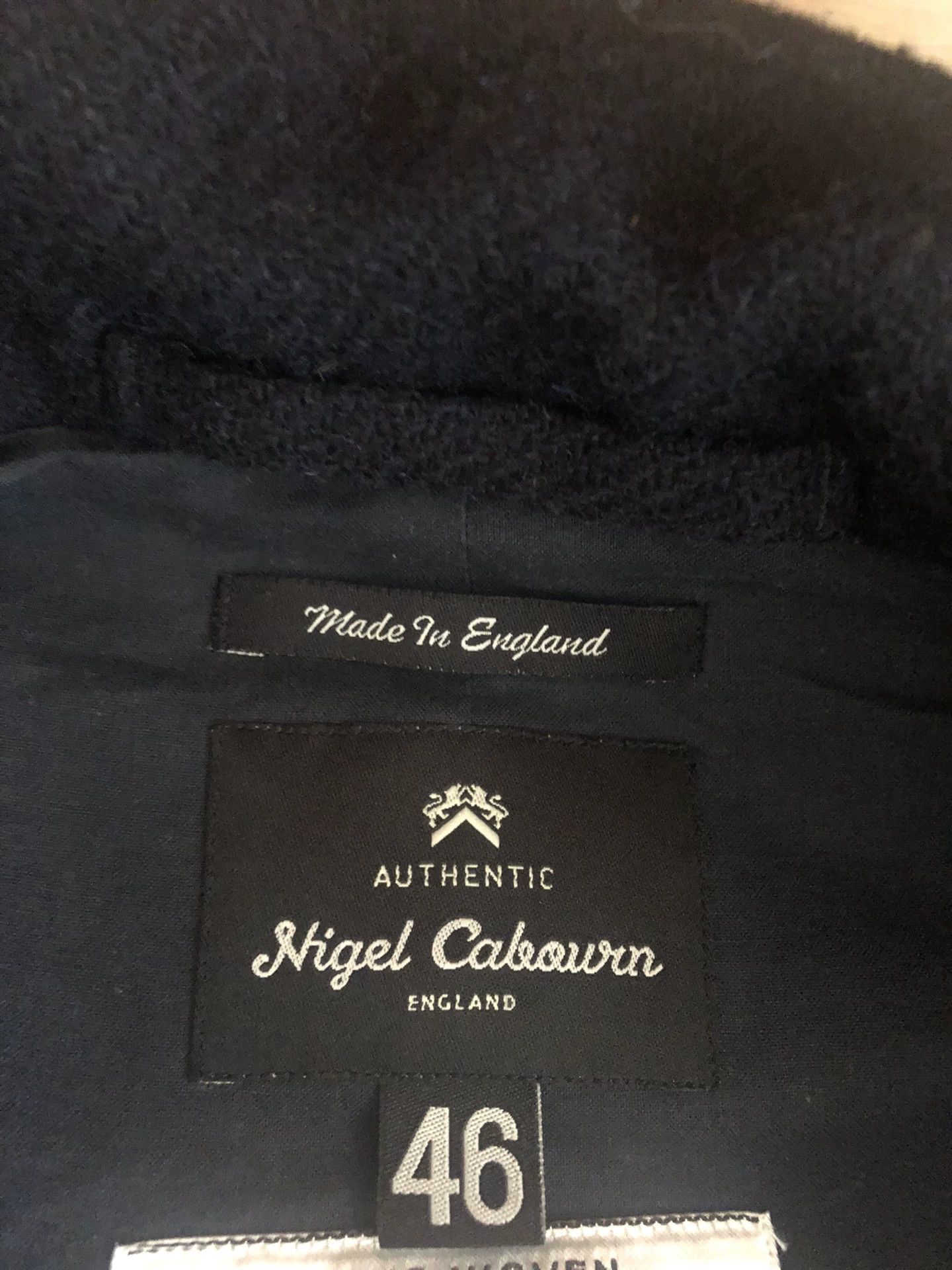 Nigel Cabourn navy wool vest by Nigel Cabourn Size US L / EU 52-54 / 3 - 7 Thumbnail