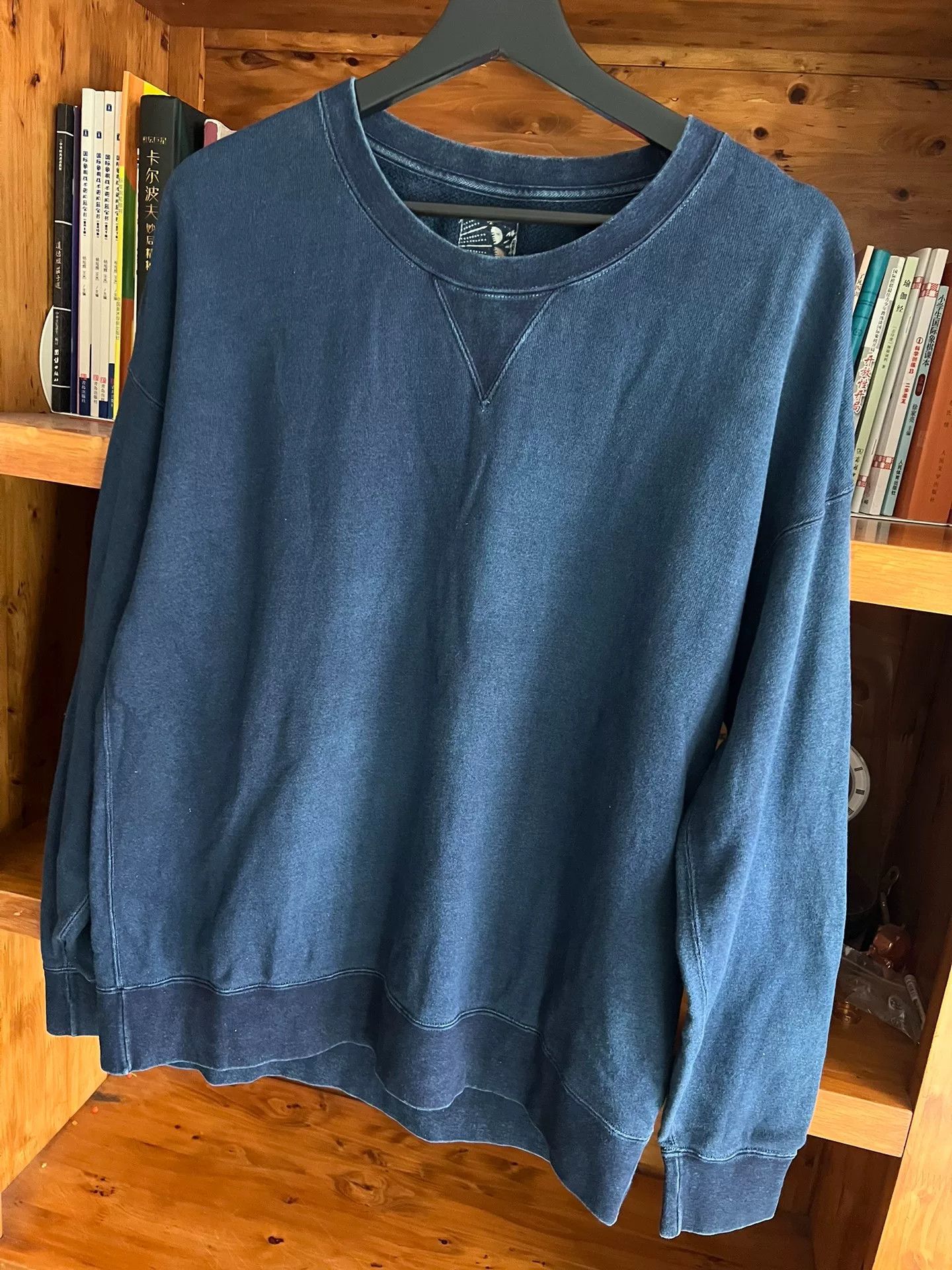 Visvim visvim blue dye long sleeve sweatshirt Size US M / EU 48-50 / 2 - 3 Thumbnail