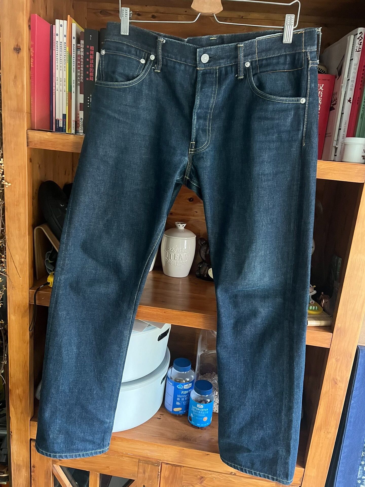 Visvim visvim red ear raw denim straight jeans Size US 34 / EU 50 - 3 Thumbnail
