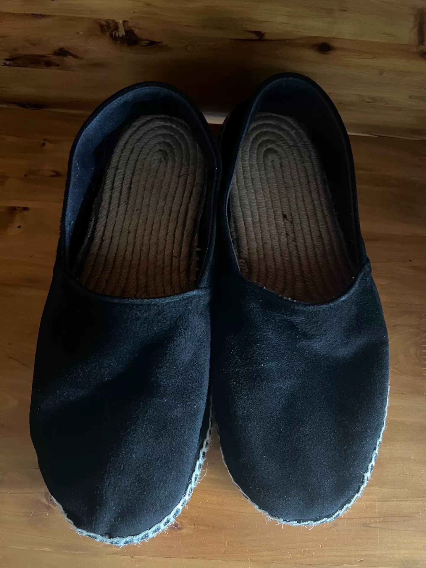 Porter Classic black suede handcrafted shoes for comfort Size US 9.5 / EU 42-43 - 8 Thumbnail
