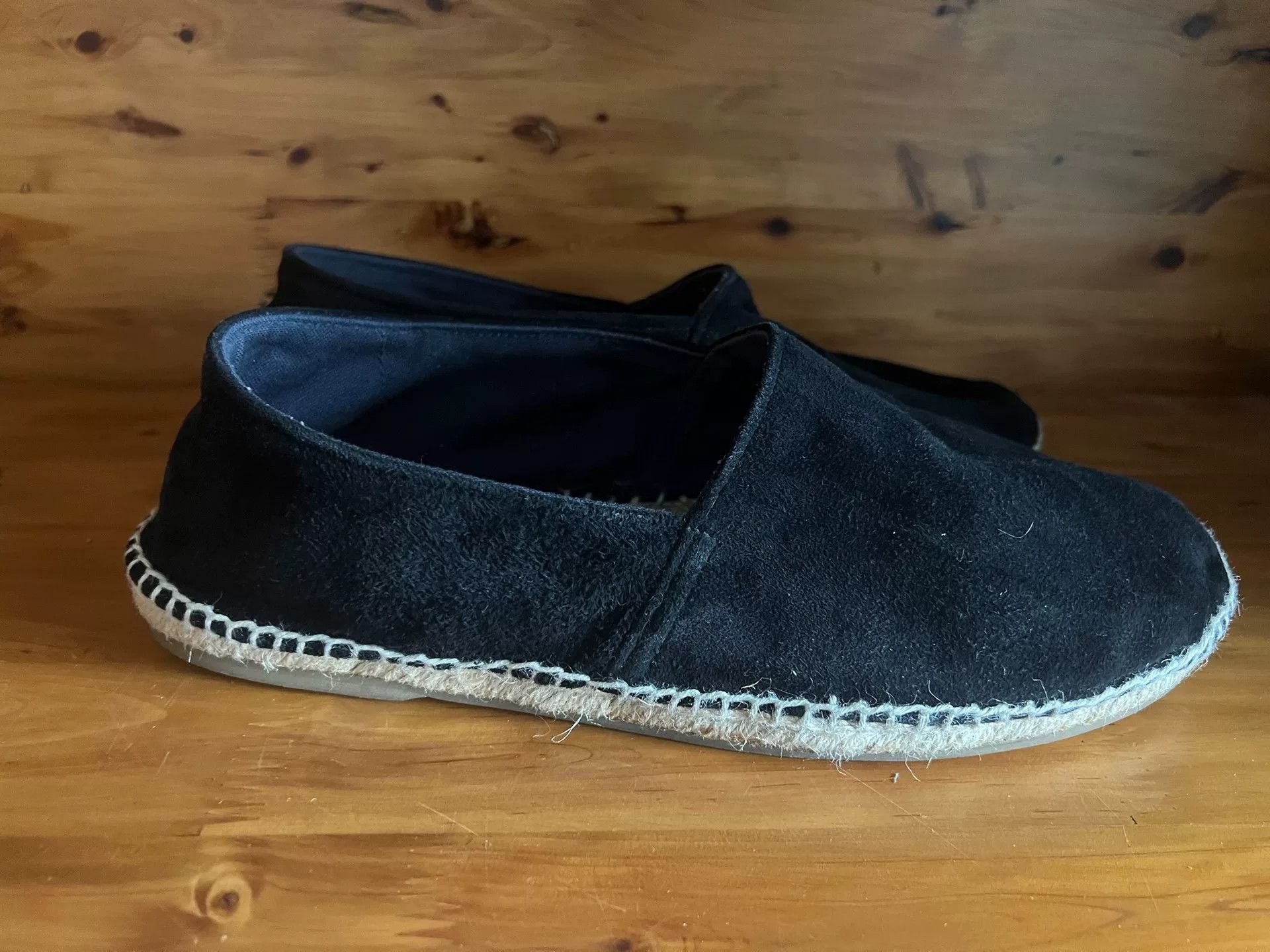 Porter Classic black suede handcrafted shoes for comfort Size US 9.5 / EU 42-43 - 4 Thumbnail