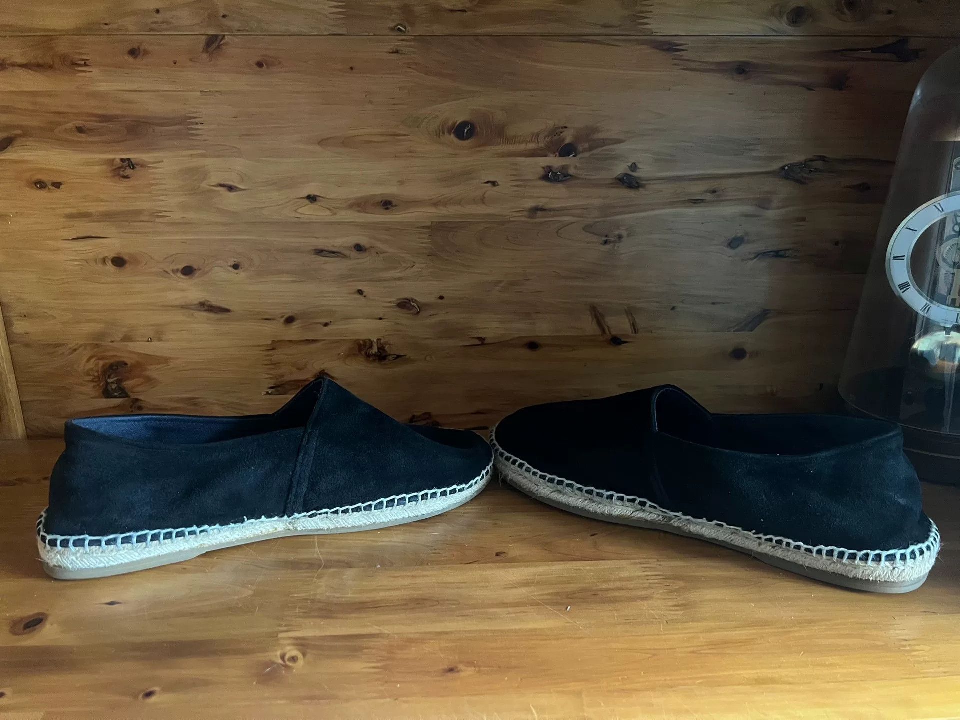 Porter Classic black suede handcrafted shoes for comfort Size US 9.5 / EU 42-43 - 5 Thumbnail