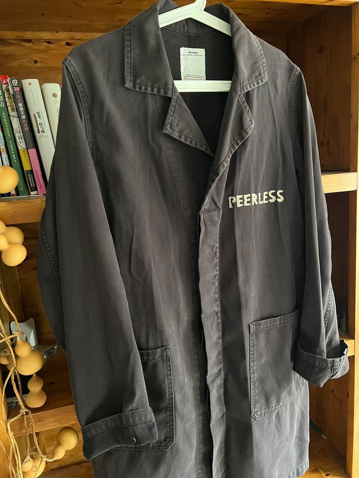 Visvim visvim peerless shop coat in dark color Size US L / EU 52-54 / 3 - 2 Thumbnail