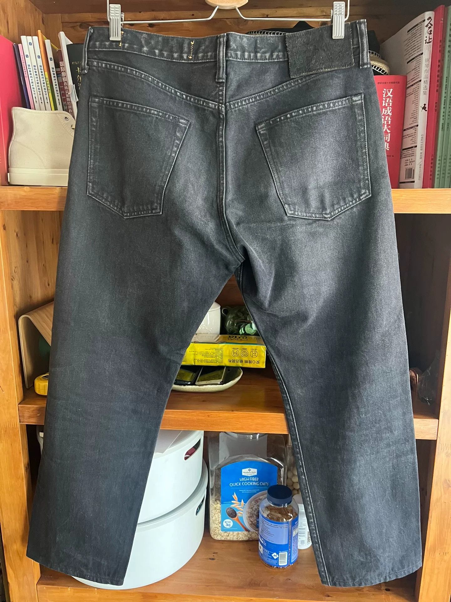 Visvim kapital black denim straight cut pants Size US 34 / EU 50 - 7 Thumbnail