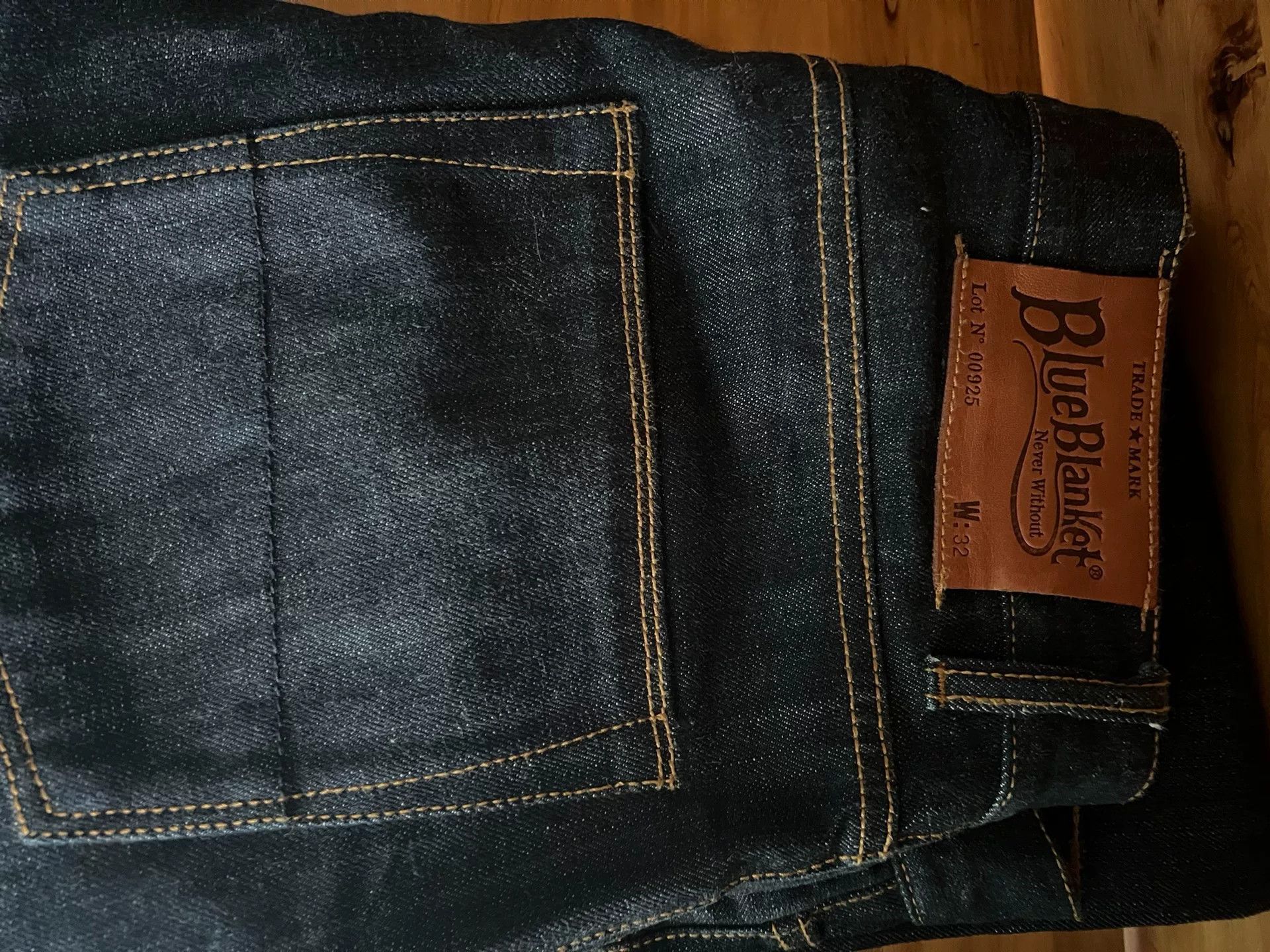 Blue Blanket handmade italy 14.75oz blue jeans Size US 32 / EU 48 - 9 Thumbnail
