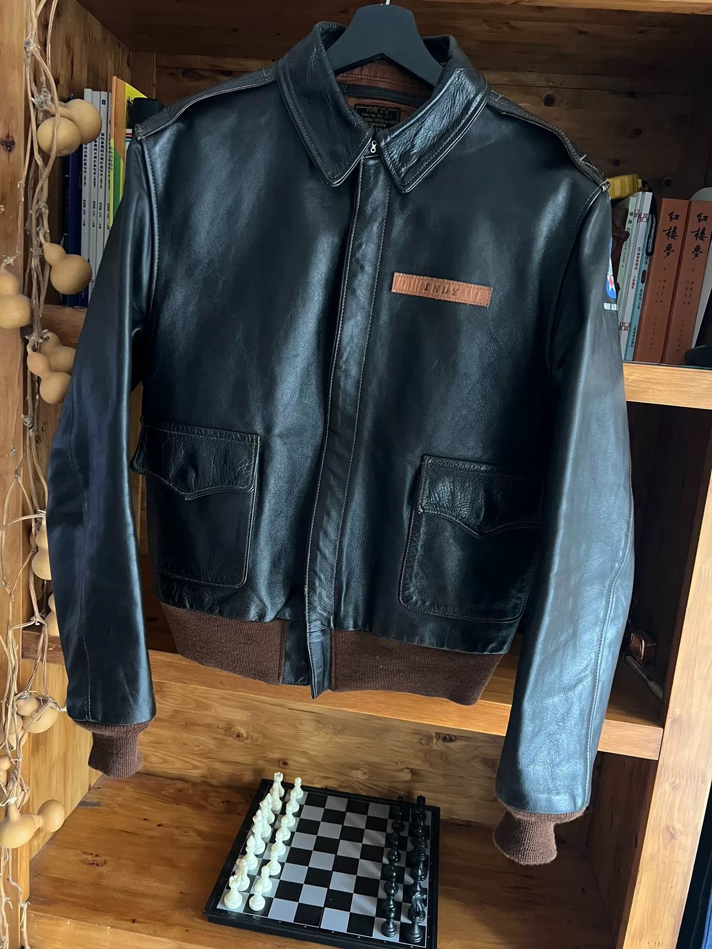 TOYS McCOY toys mccoy a2 flight jacket leather Size US M / EU 48-50 / 2 - 4 Thumbnail