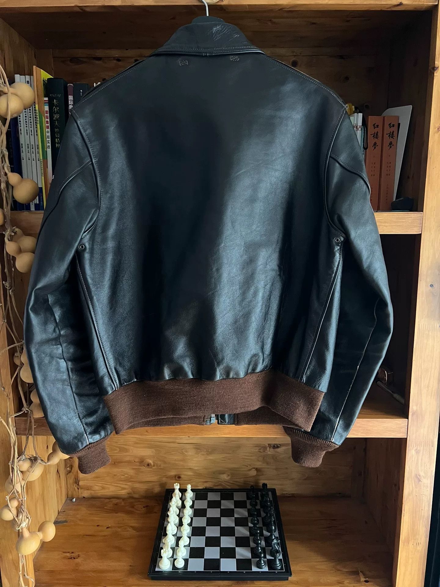 TOYS McCOY toys mccoy a2 flight jacket leather Size US M / EU 48-50 / 2 - 6 Thumbnail