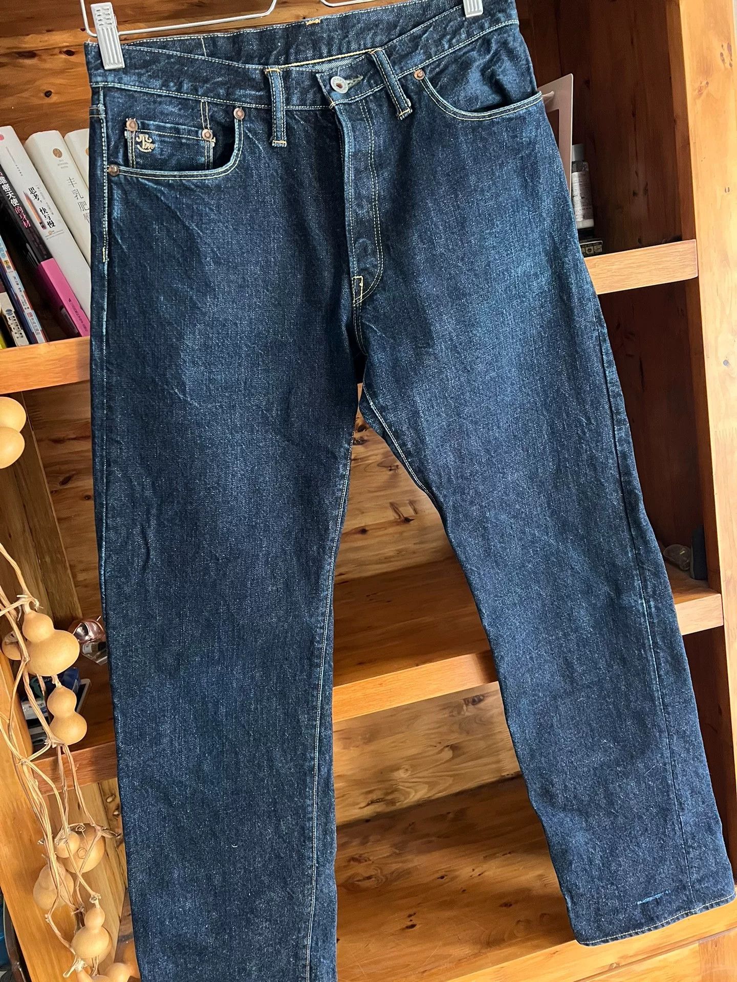 TOYS McCOY vintage dark denim straight leg pants Size US 31 - 2 Thumbnail