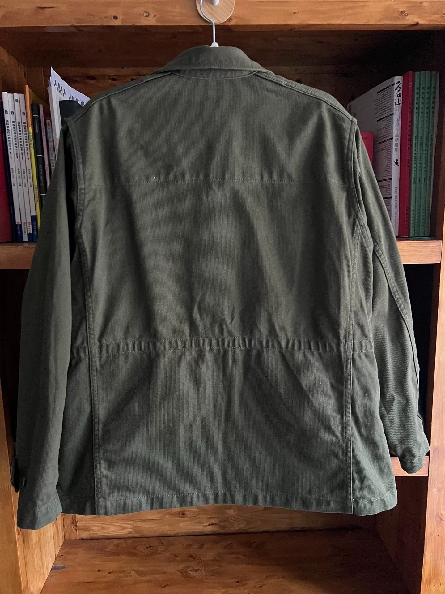 Samurai Jeans olive green bomber jacket with four pockets Size US M / EU 48-50 / 2 - 6 Thumbnail