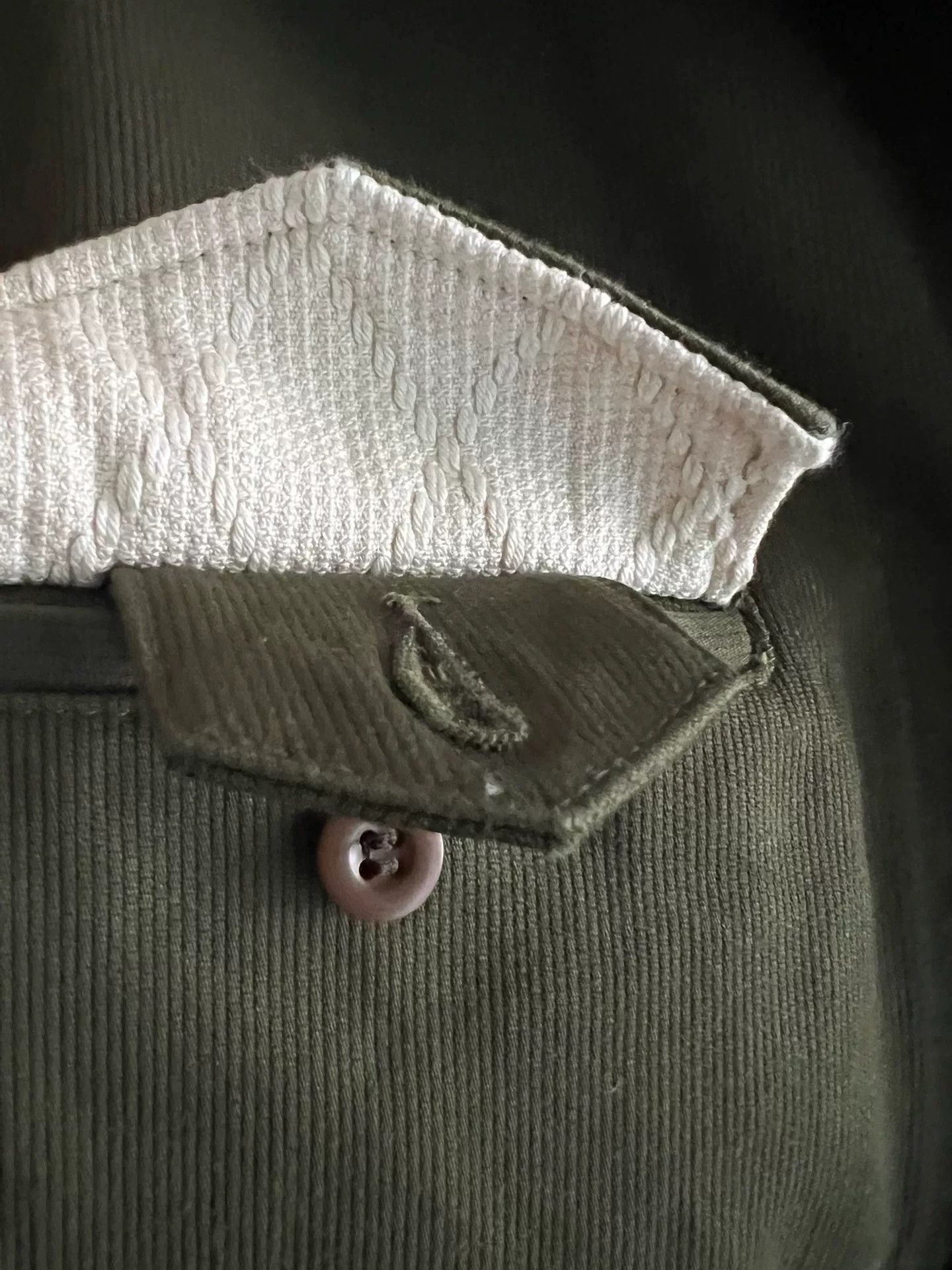 Samurai Jeans olive green bomber jacket with four pockets Size US M / EU 48-50 / 2 - 4 Thumbnail