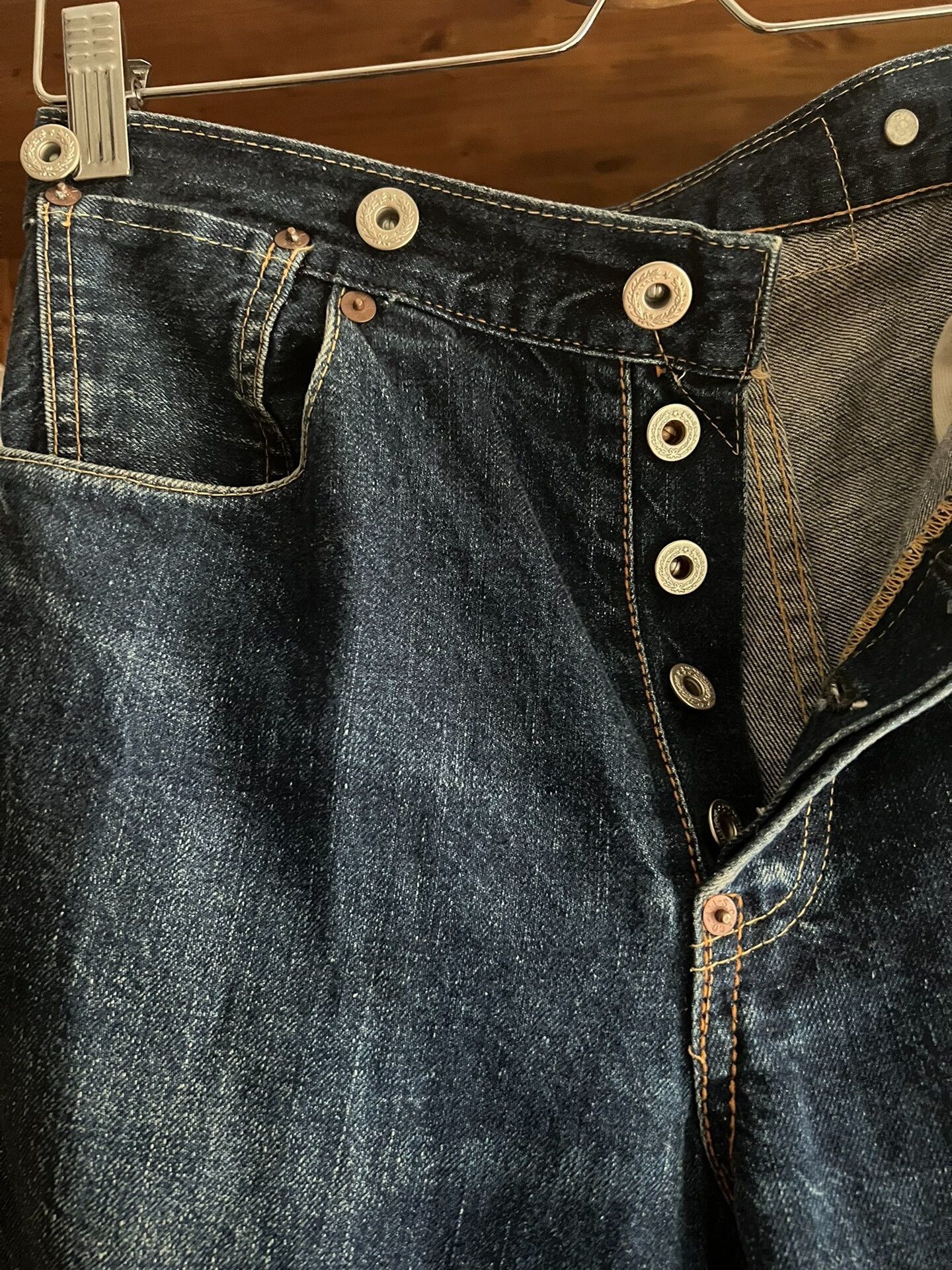 Sugar Cane vintage sugar cane straight leg jeans Size US 30 / EU 46 - 5 Thumbnail