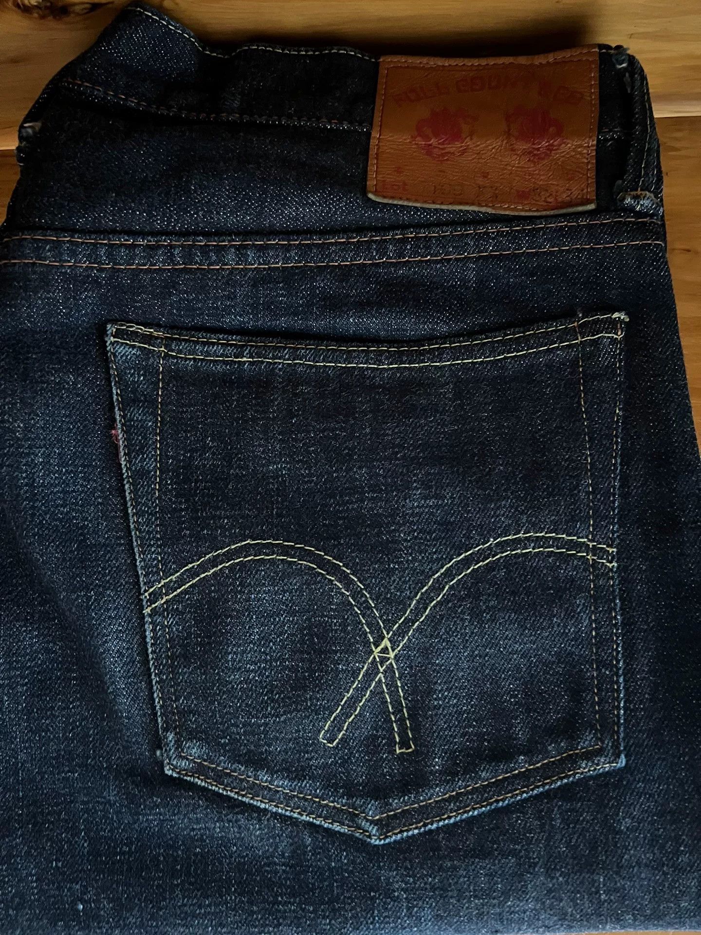 RRL Ralph Lauren FullCount 1109xx Red Ear Denim Pants Size US 32 / EU 48 - 9 Thumbnail