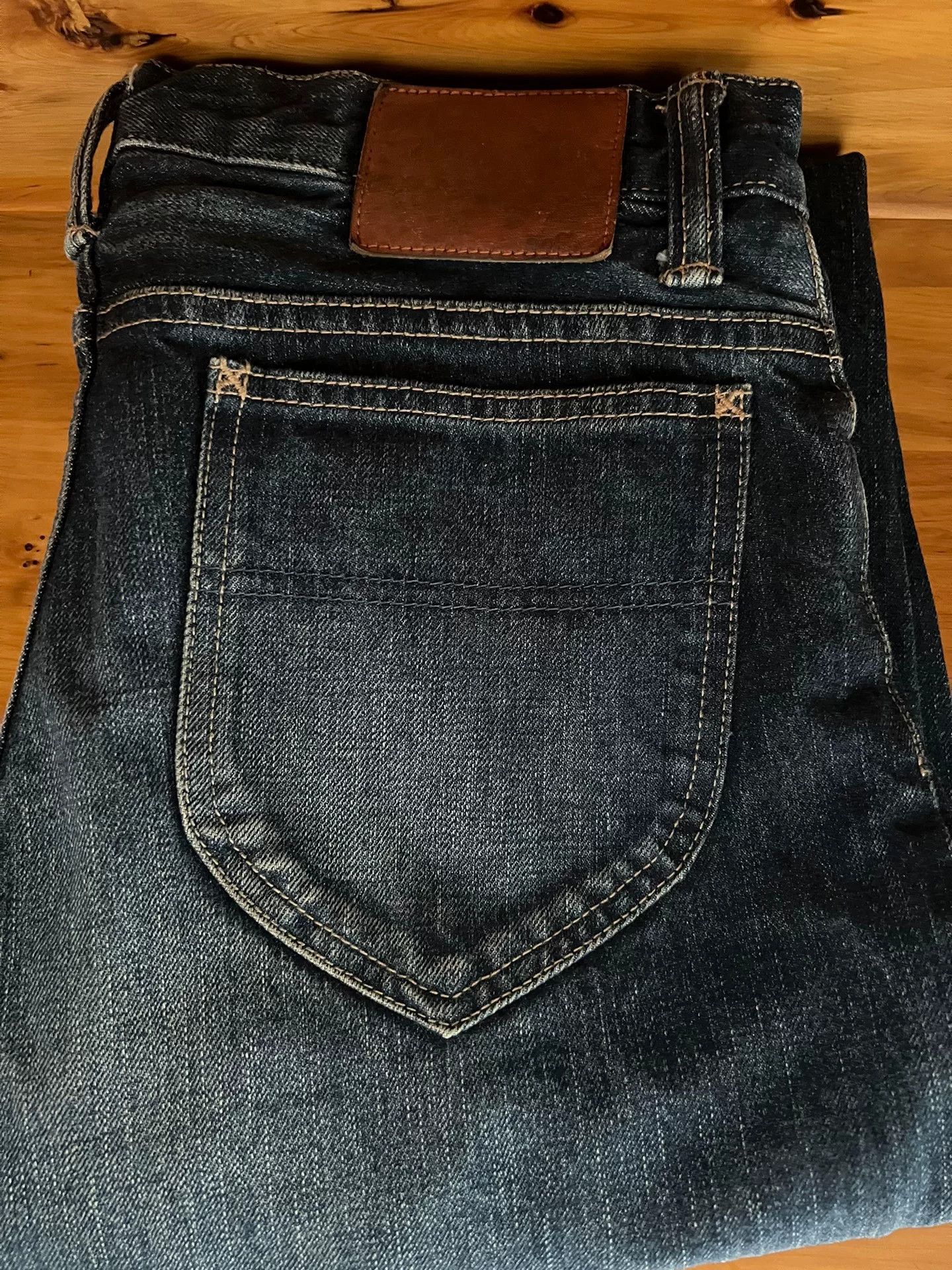 Tenderloin vintage washed distressed denim jeans Size US 30 / EU 46 - 9 Thumbnail