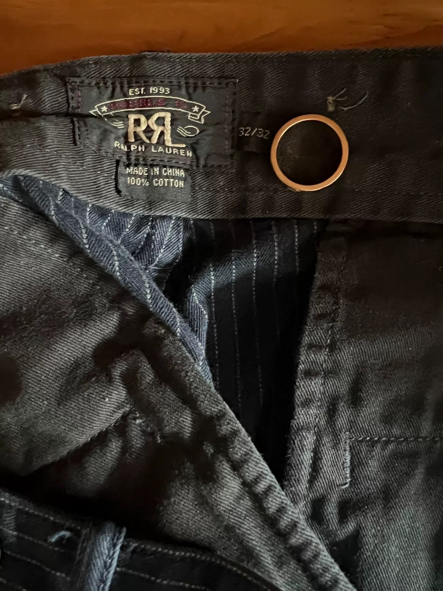 RRL Ralph Lauren RRL Double RL Striped Casual Pants Size US 32 / EU 48 - 8 Thumbnail