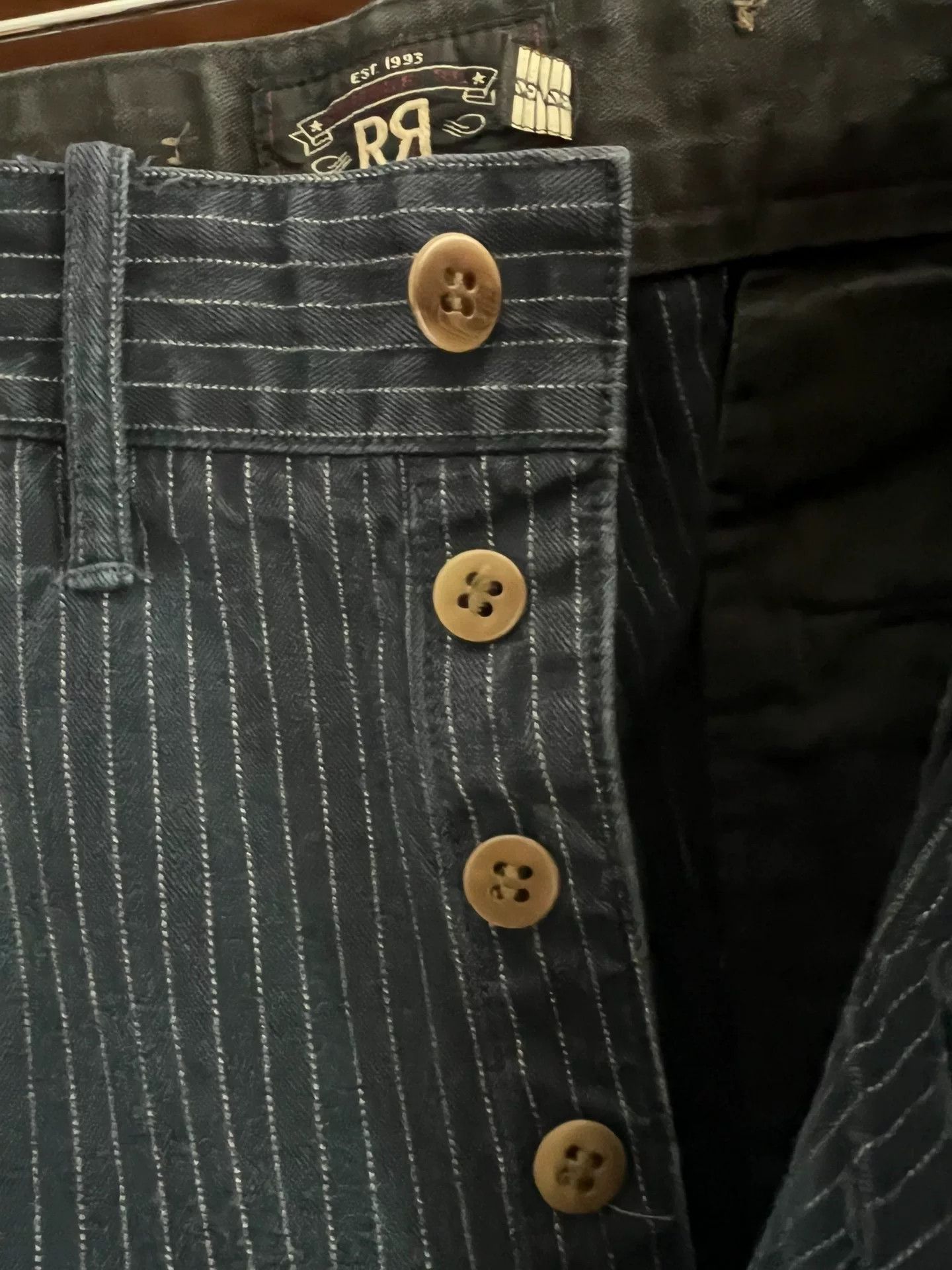 RRL Ralph Lauren RRL Double RL Striped Casual Pants Size US 32 / EU 48 - 5 Thumbnail