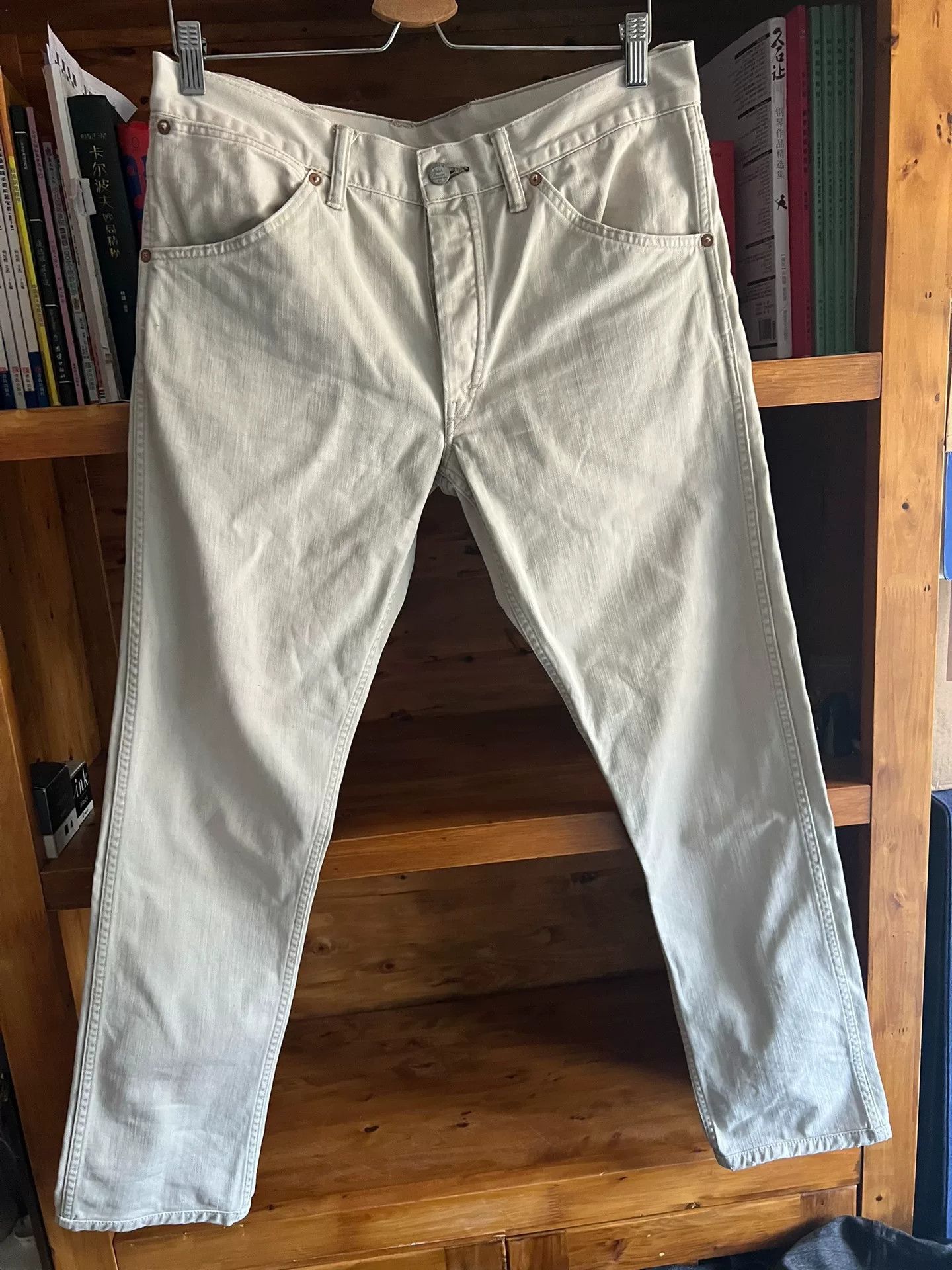 RRL Ralph Lauren RRL Double RL Gray White Denim Pants Size US 32 / EU 48 - 2 Thumbnail