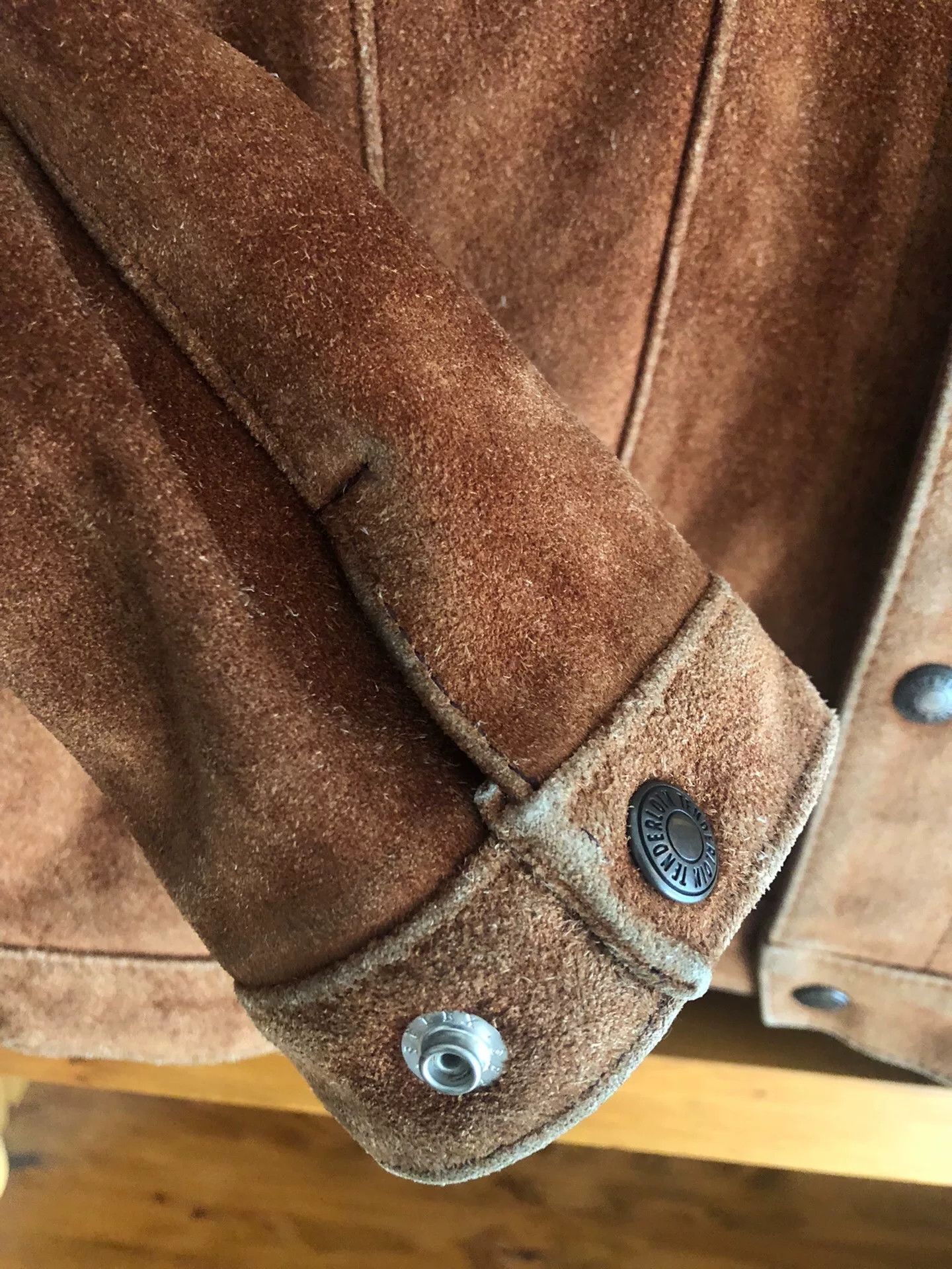 Tenderloin rare brown suede leather jacket Size US S / EU 44-46 / 1 - 2 Thumbnail