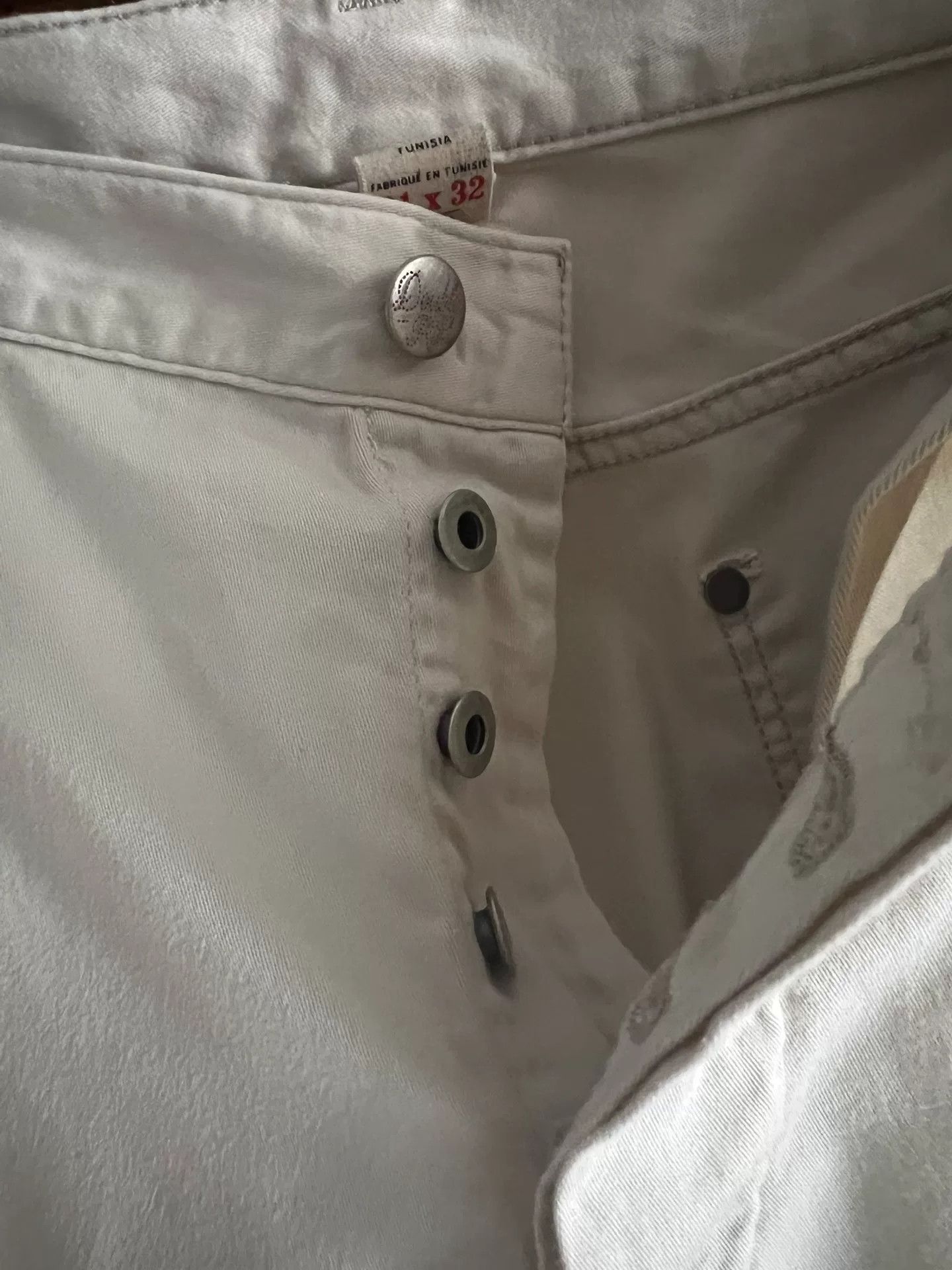RRL Ralph Lauren RRL Double RL Light Beige Denim Pants Size US 31 - 5 Thumbnail