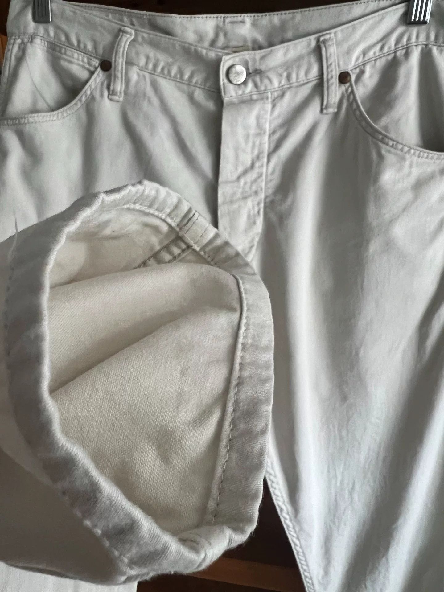 RRL Ralph Lauren RRL Double RL Light Beige Denim Pants Size US 31 - 4 Thumbnail
