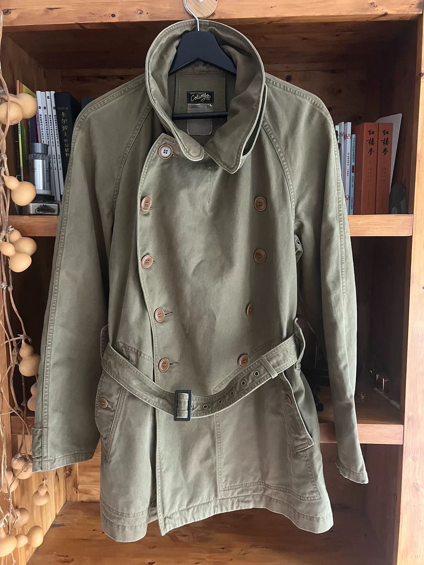 COLIMBO long military canvas jacket by colimbo Size US M / EU 48-50 / 2 - 2 Thumbnail