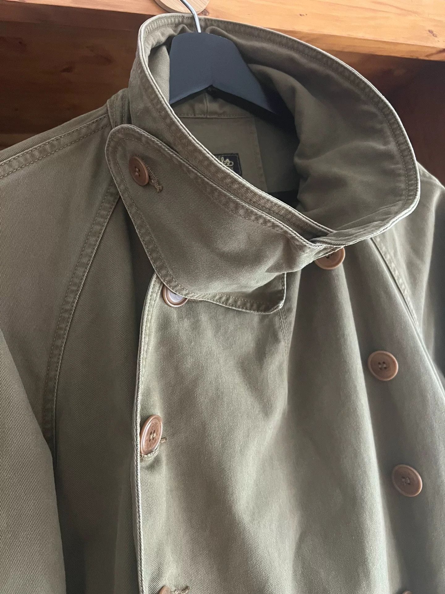 COLIMBO long military canvas jacket by colimbo Size US M / EU 48-50 / 2 - 6 Thumbnail