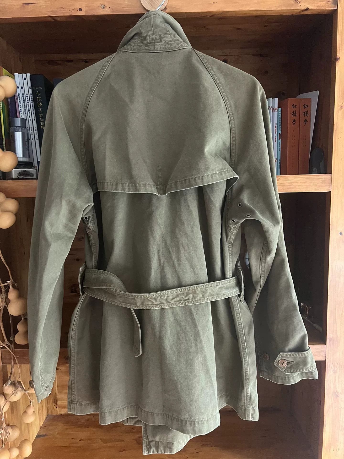 COLIMBO long military canvas jacket by colimbo Size US M / EU 48-50 / 2 - 4 Thumbnail