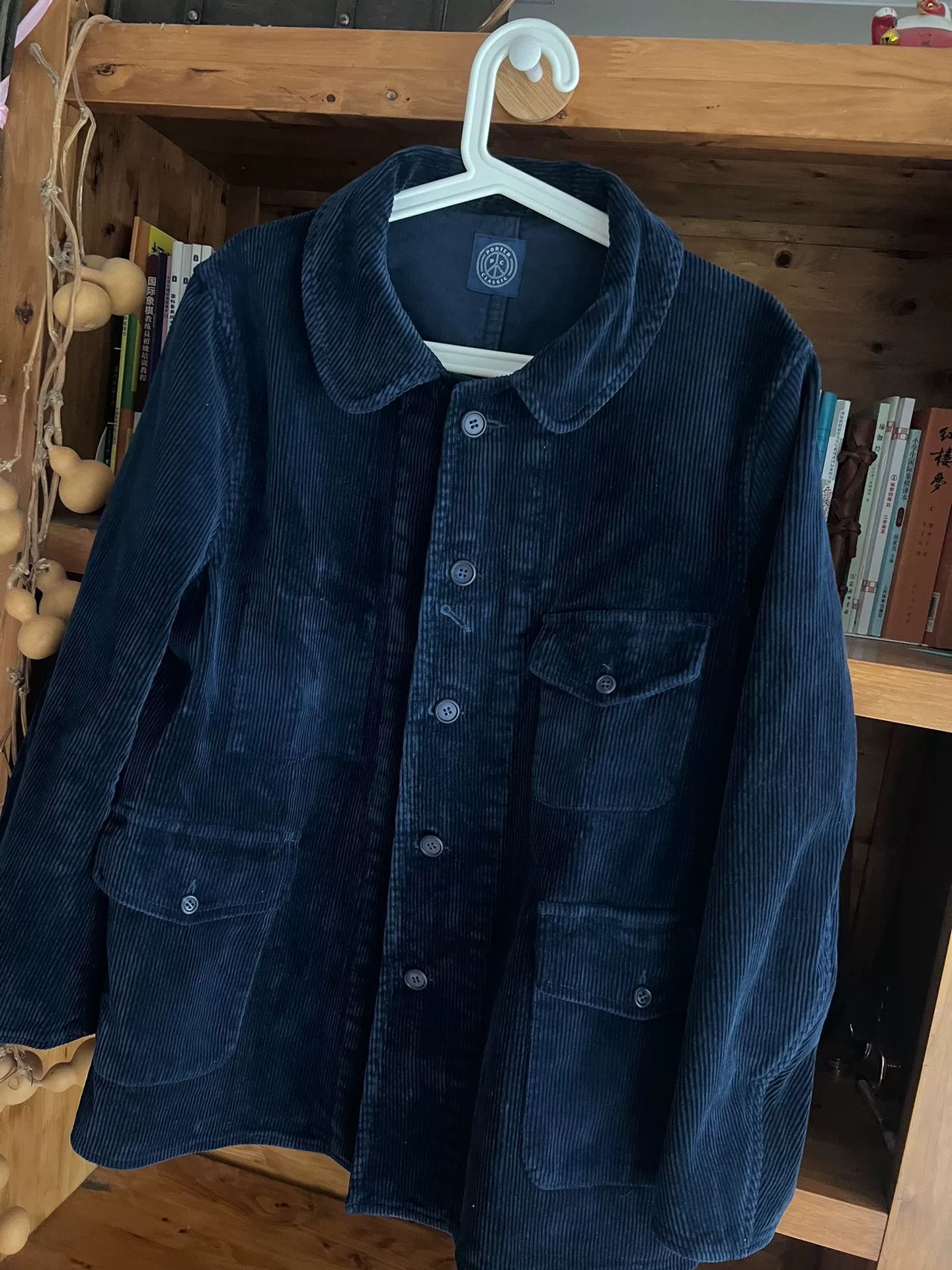 Porter Classic porter classic blue corduroy hunting jacket Size US S / EU 44-46 / 1 - 3 Thumbnail