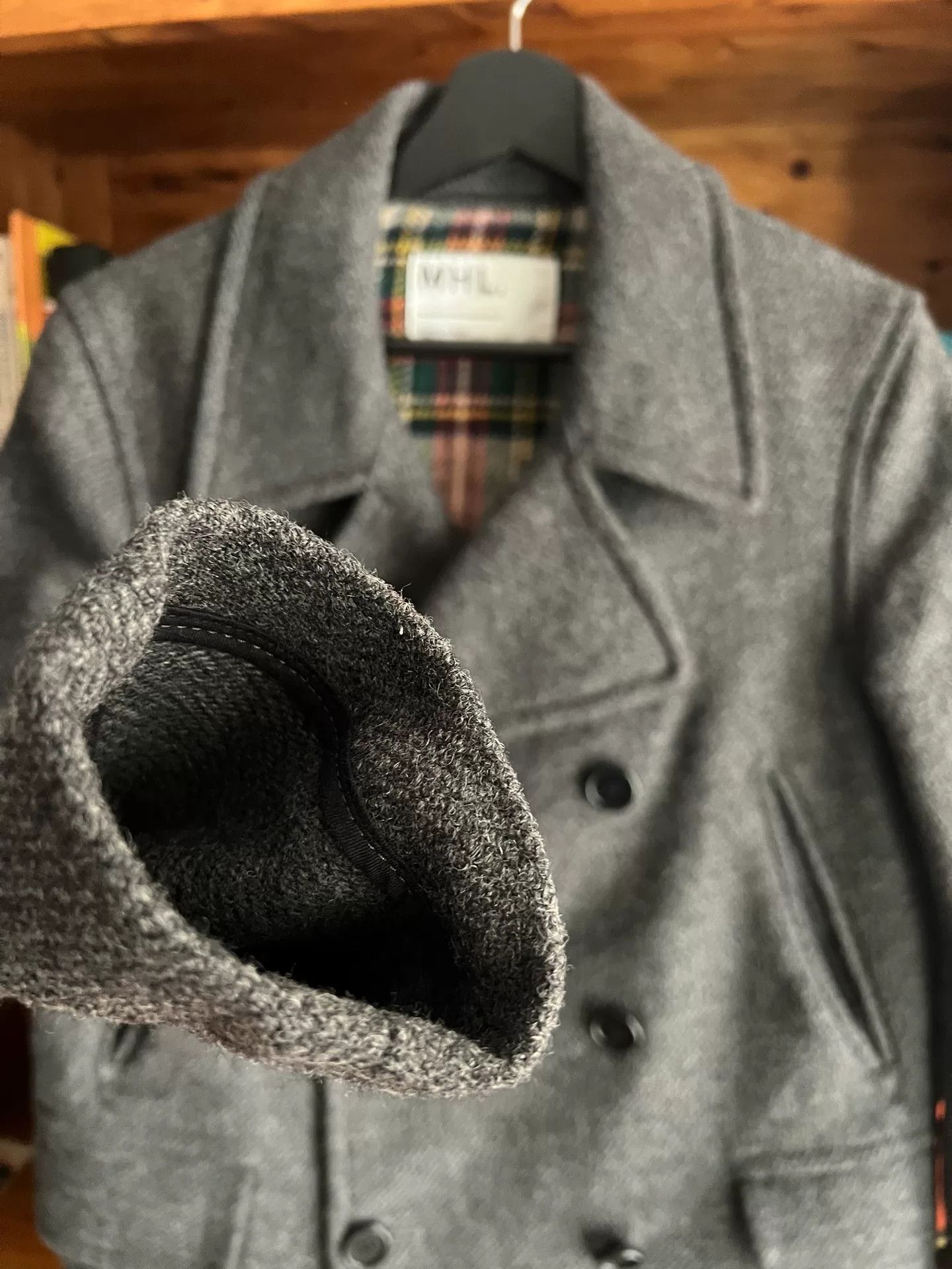 Margaret Howell gray wool coat by margaret howell Size US L / EU 52-54 / 3 - 4 Thumbnail