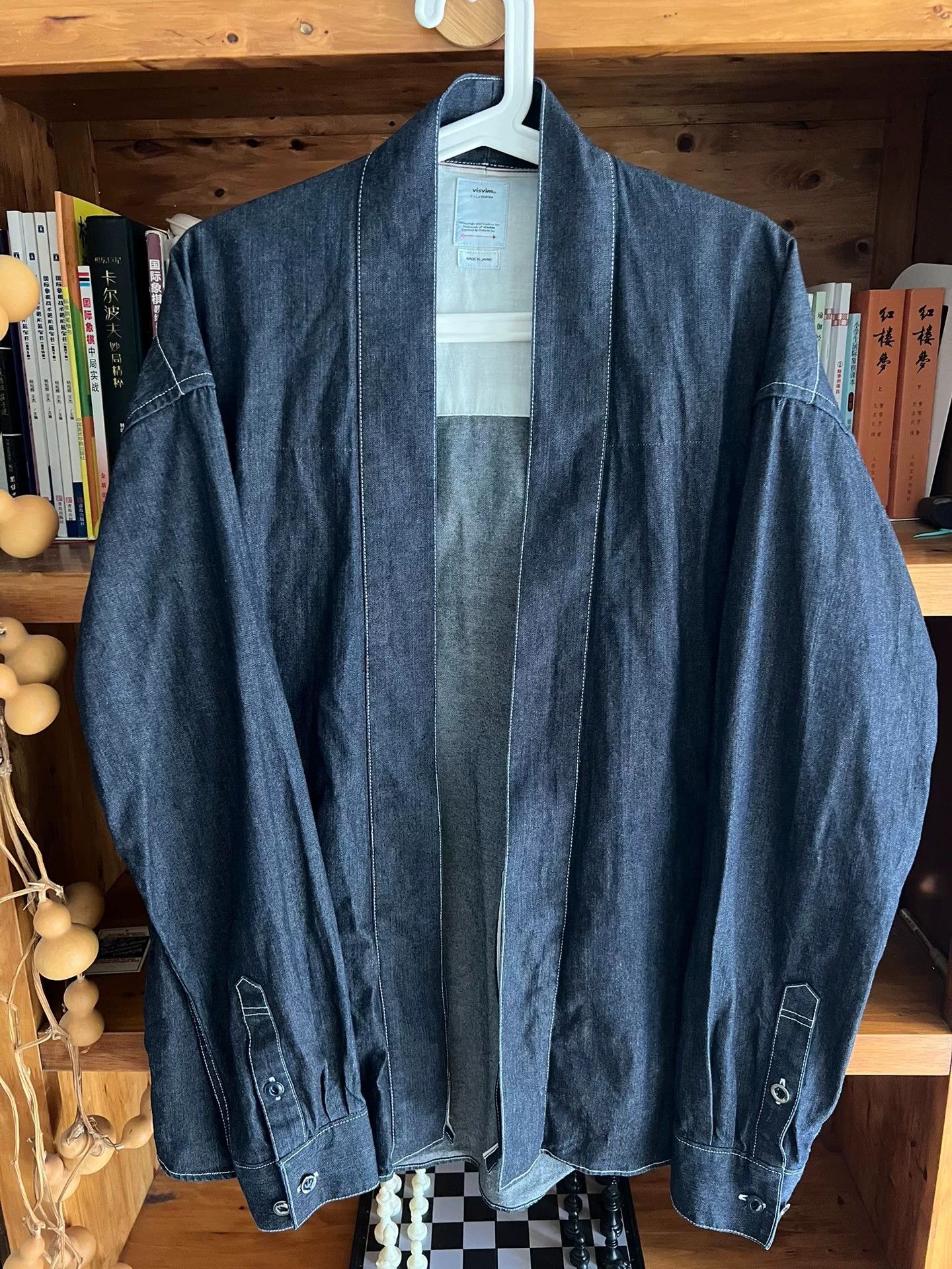Visvim visvim lhamo shirt one wash denim jacket Size US L / EU 52-54 / 3 - 4 Thumbnail