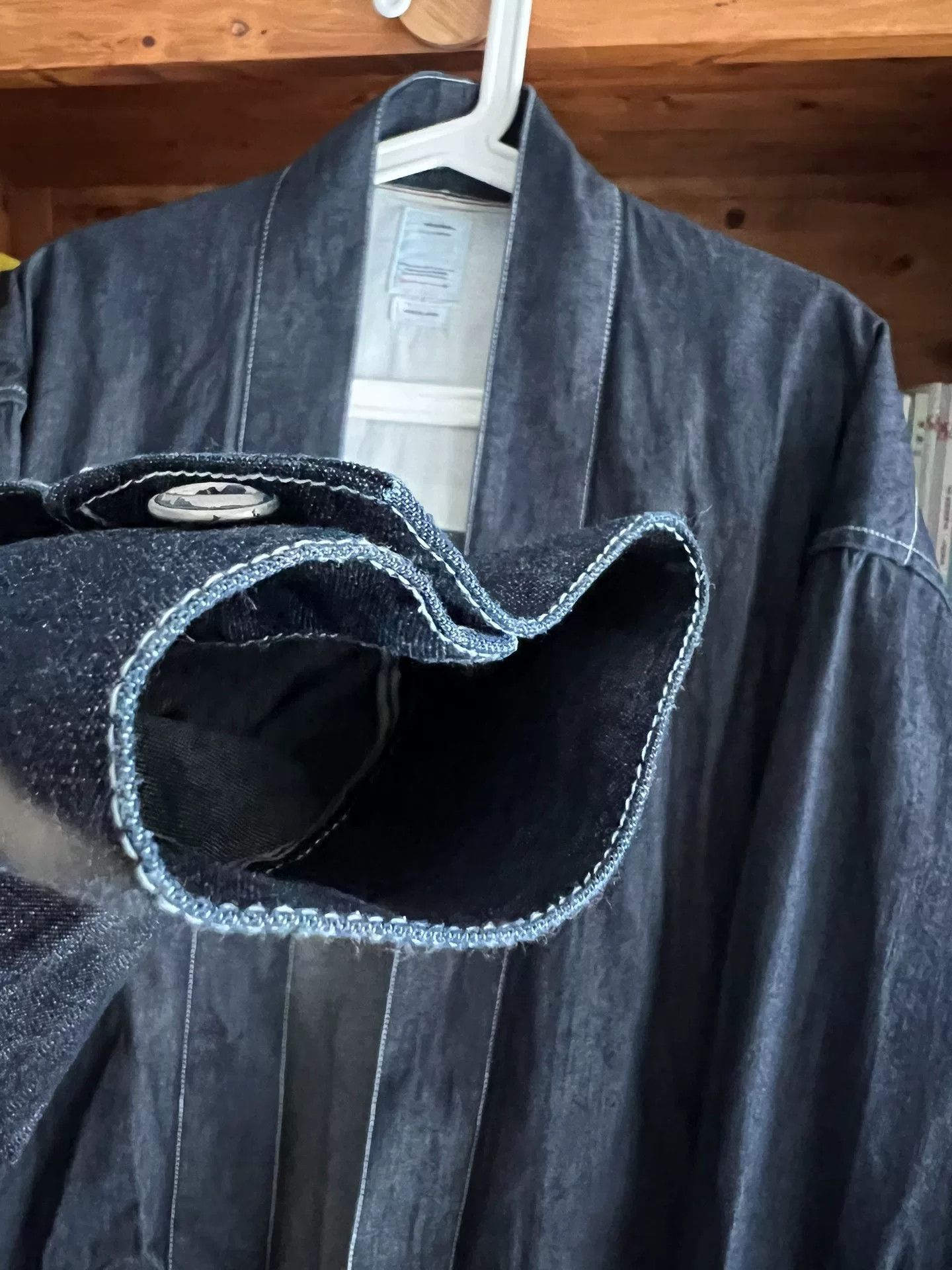 Visvim visvim lhamo shirt one wash denim jacket Size US L / EU 52-54 / 3 - 5 Thumbnail