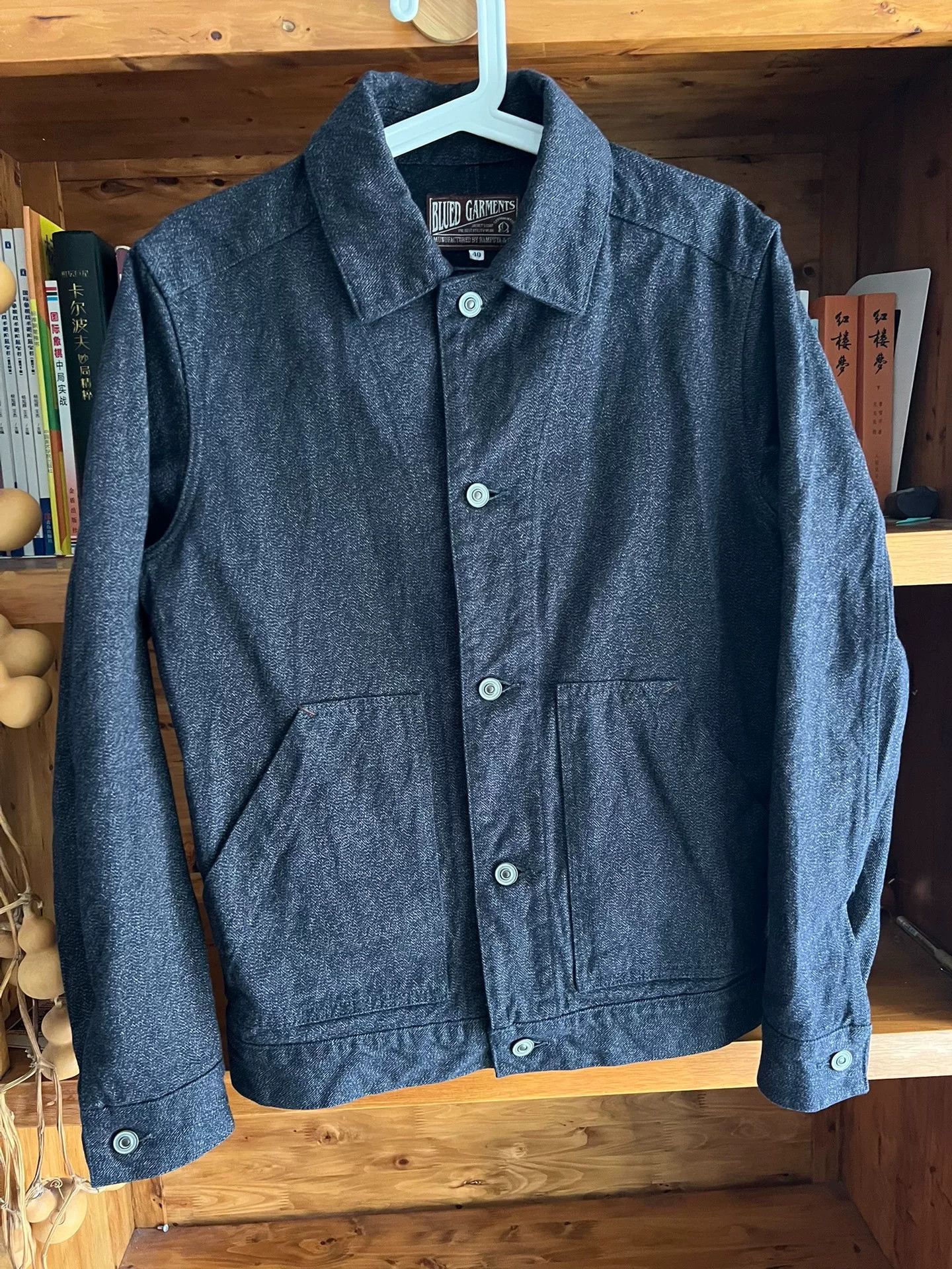 Momotaro Jeans momotaro blue denim jacket for men Size US M / EU 48-50 / 2 - 2 Thumbnail