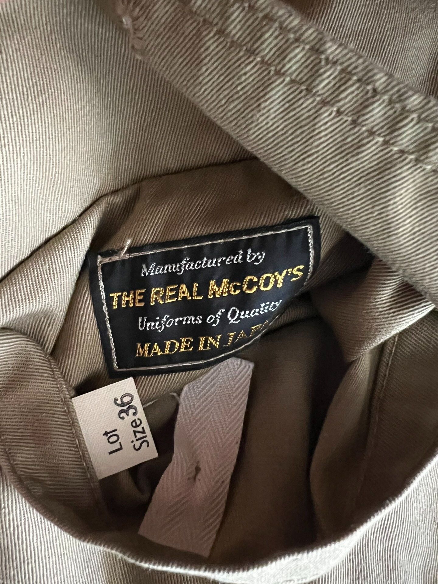 The Real McCoy's real mccoy's type m-421a khaki flight jacket Size US M / EU 48-50 / 2 - 7 Thumbnail