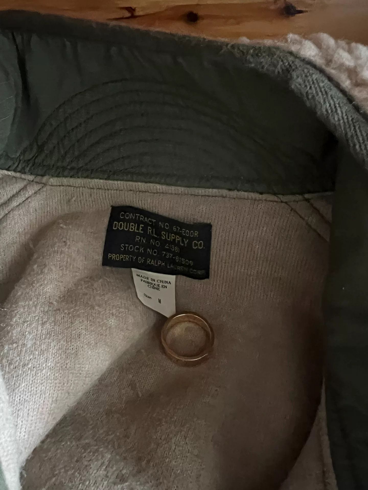 RRL Ralph Lauren RRL Double RL Talon Fleece Jacket in M Size US M / EU 48-50 / 2 - 9 Thumbnail